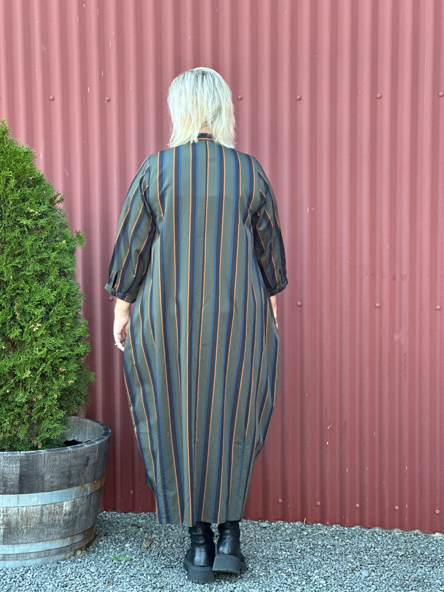 Desire Dress -Casie Stripe