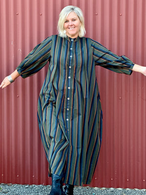 Desire Dress -Casie Stripe