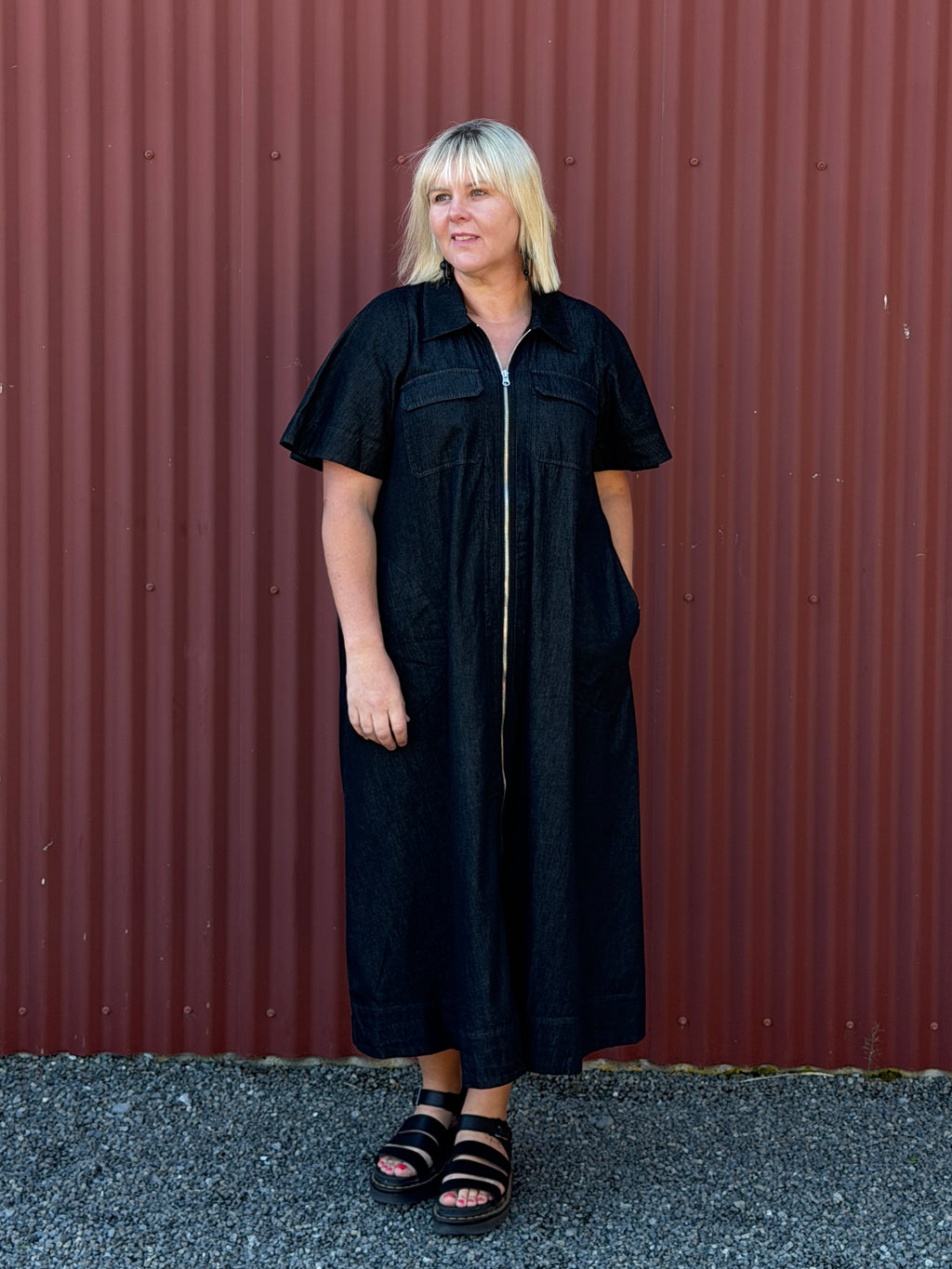 Chore Dress - Black