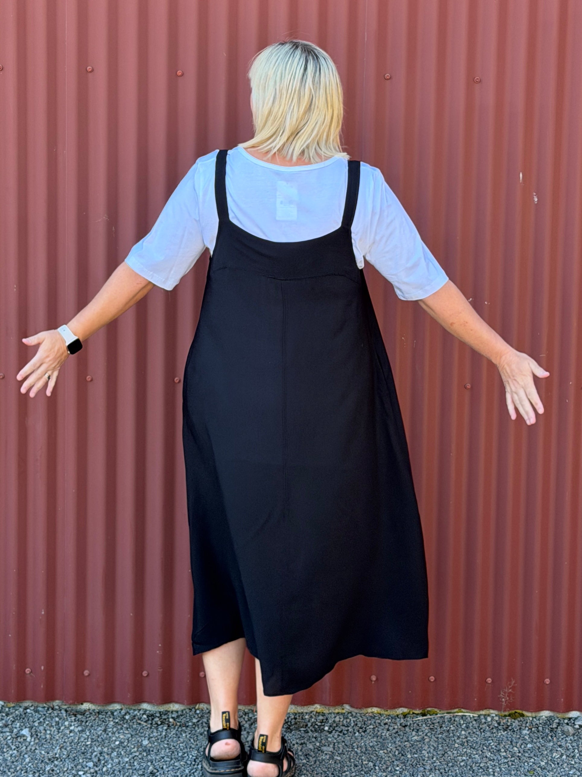 Chloe Viscose Pinafore
