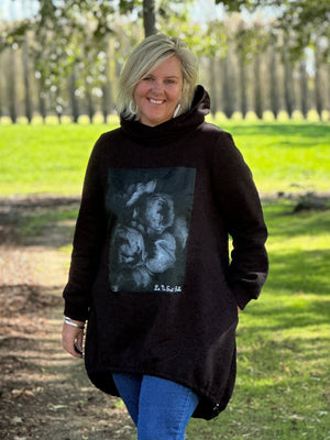 Fuzzbuster Harper Hoodie - Black