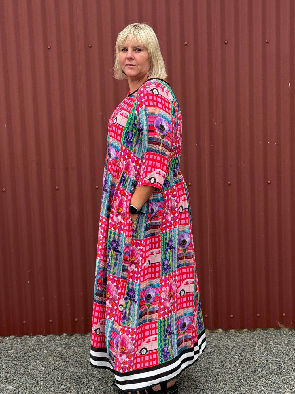 Kylie Dress - Beetle Juice