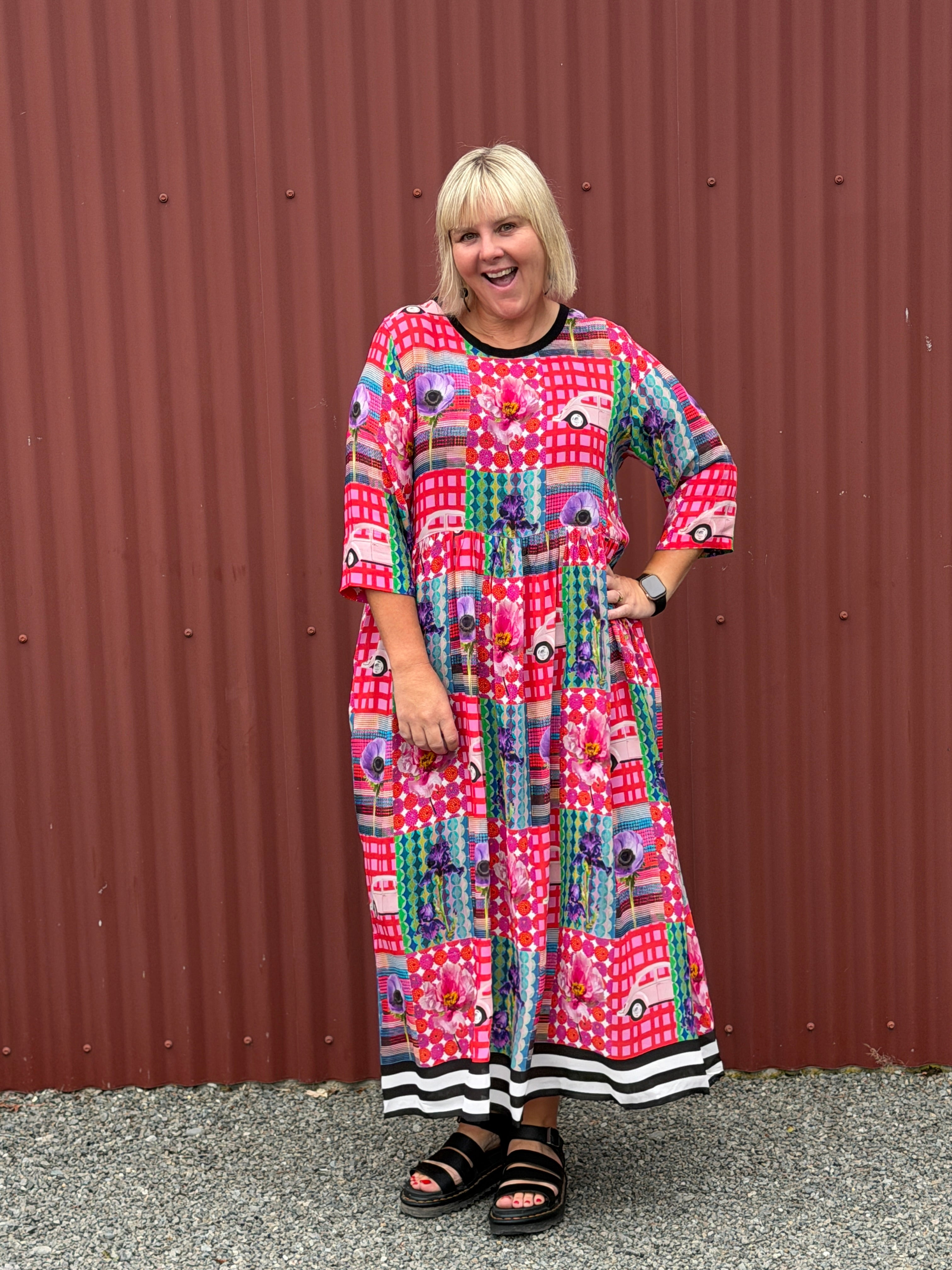 Kylie Dress - Beetle Juice