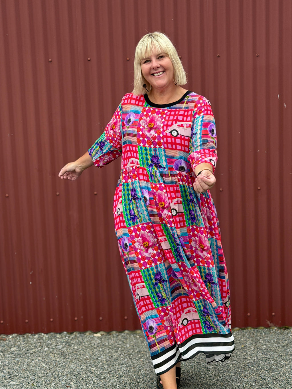 Kylie Dress - Beetle Juice