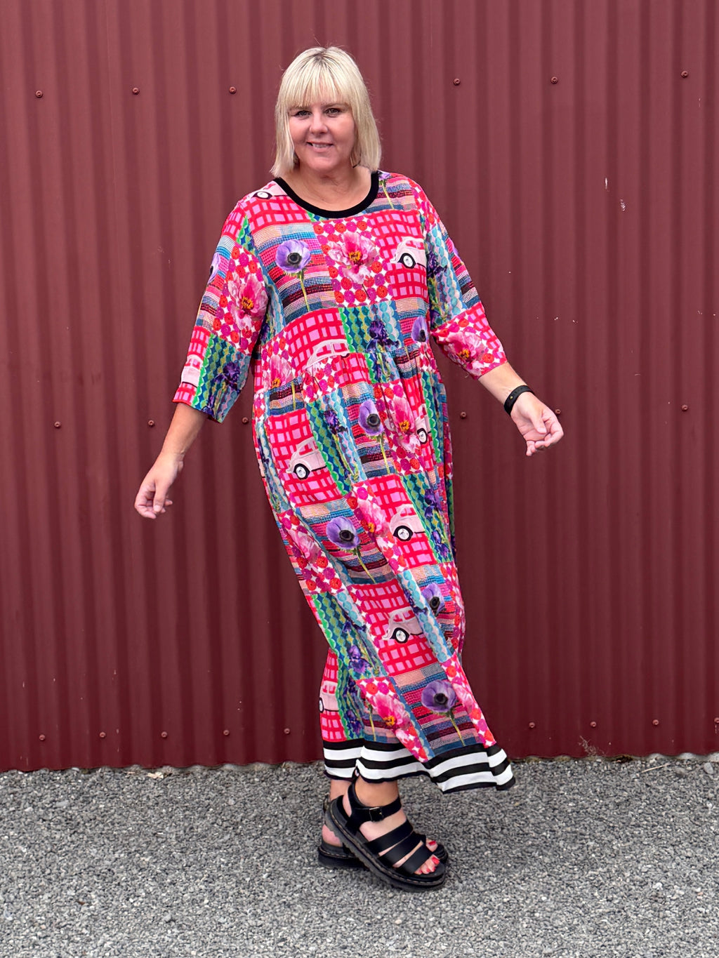 Kylie Dress - Beetle Juice