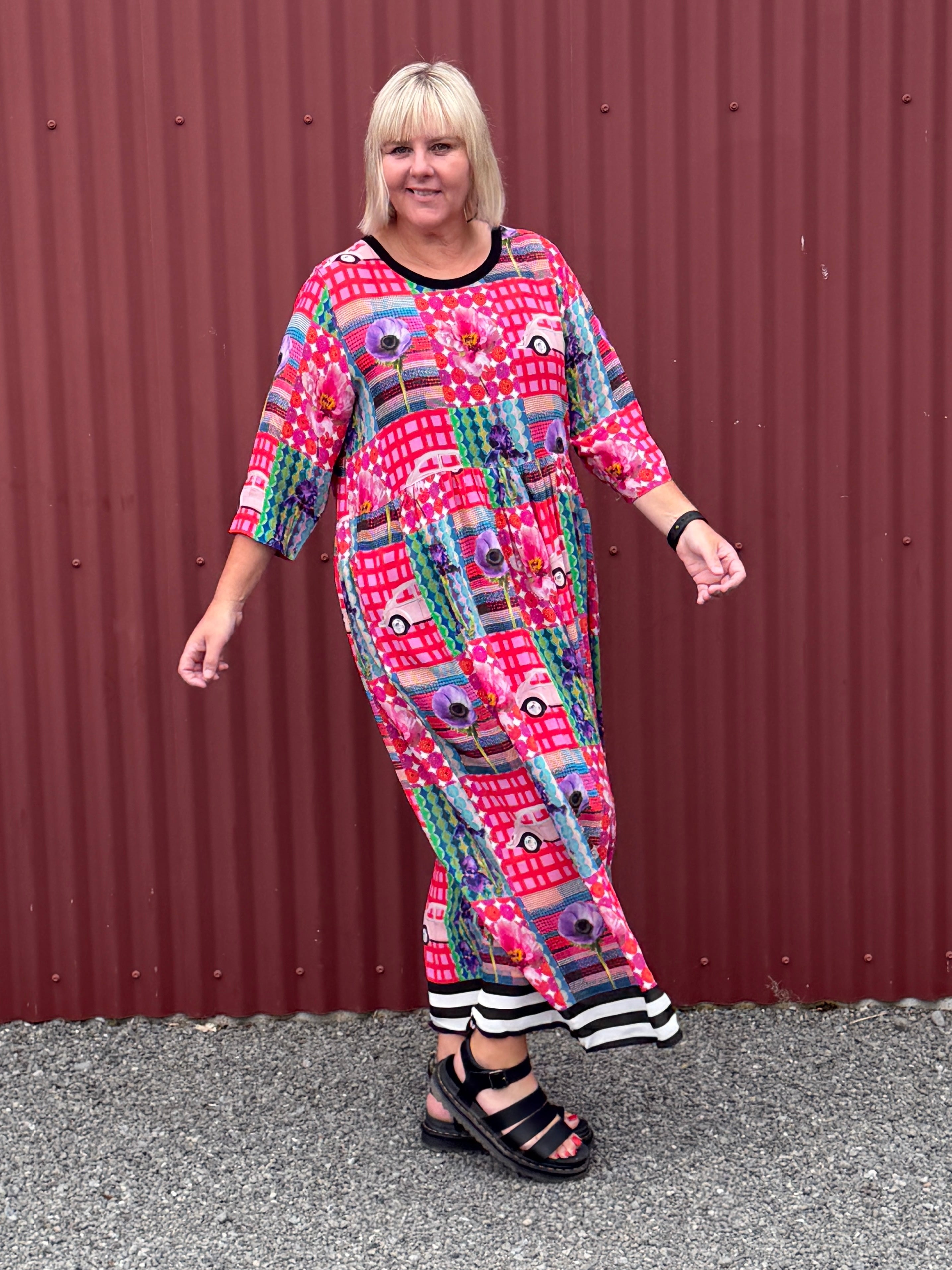 Kylie Dress - Beetle Juice