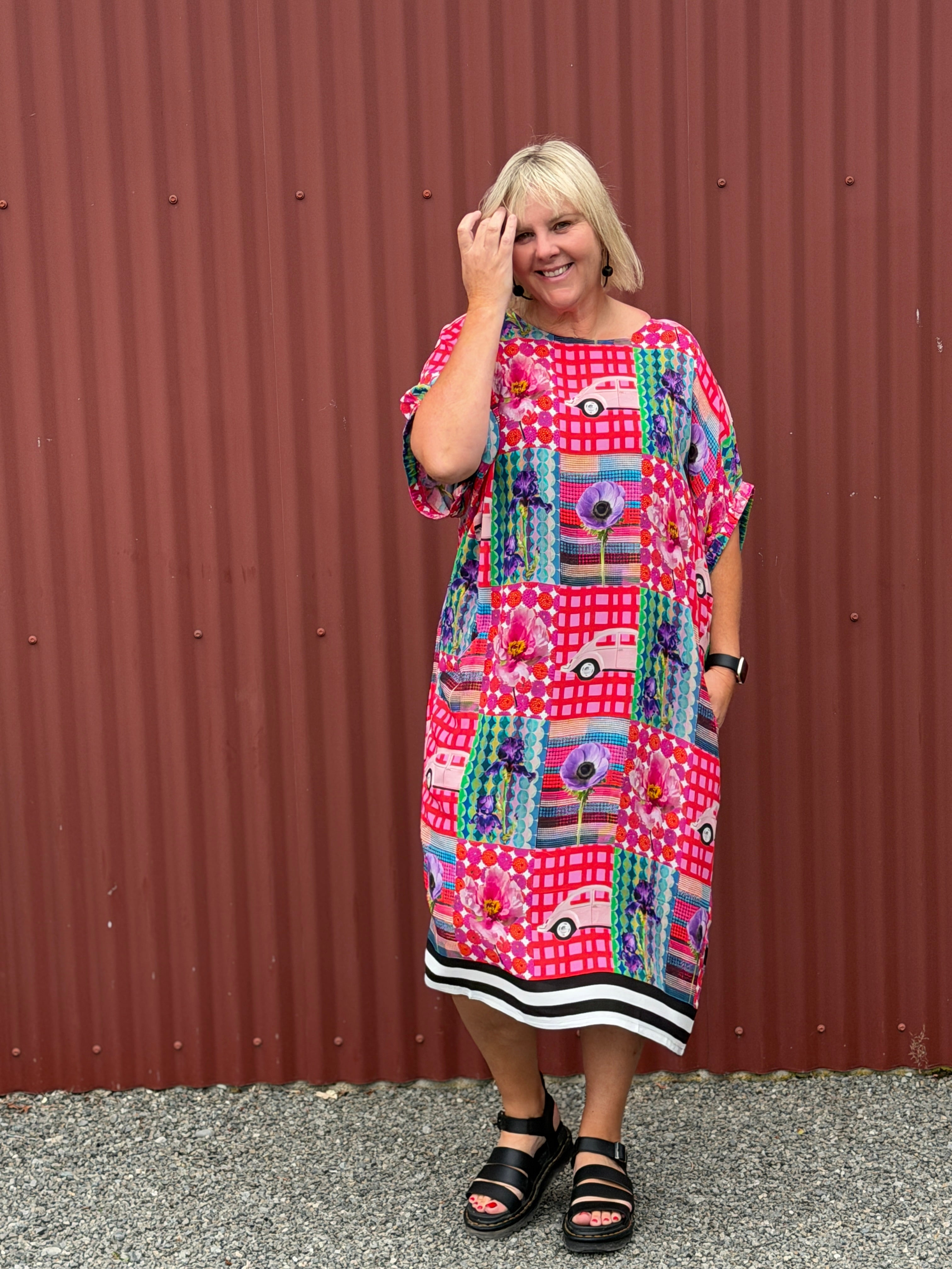 Sofia Dress -Beetle Juice