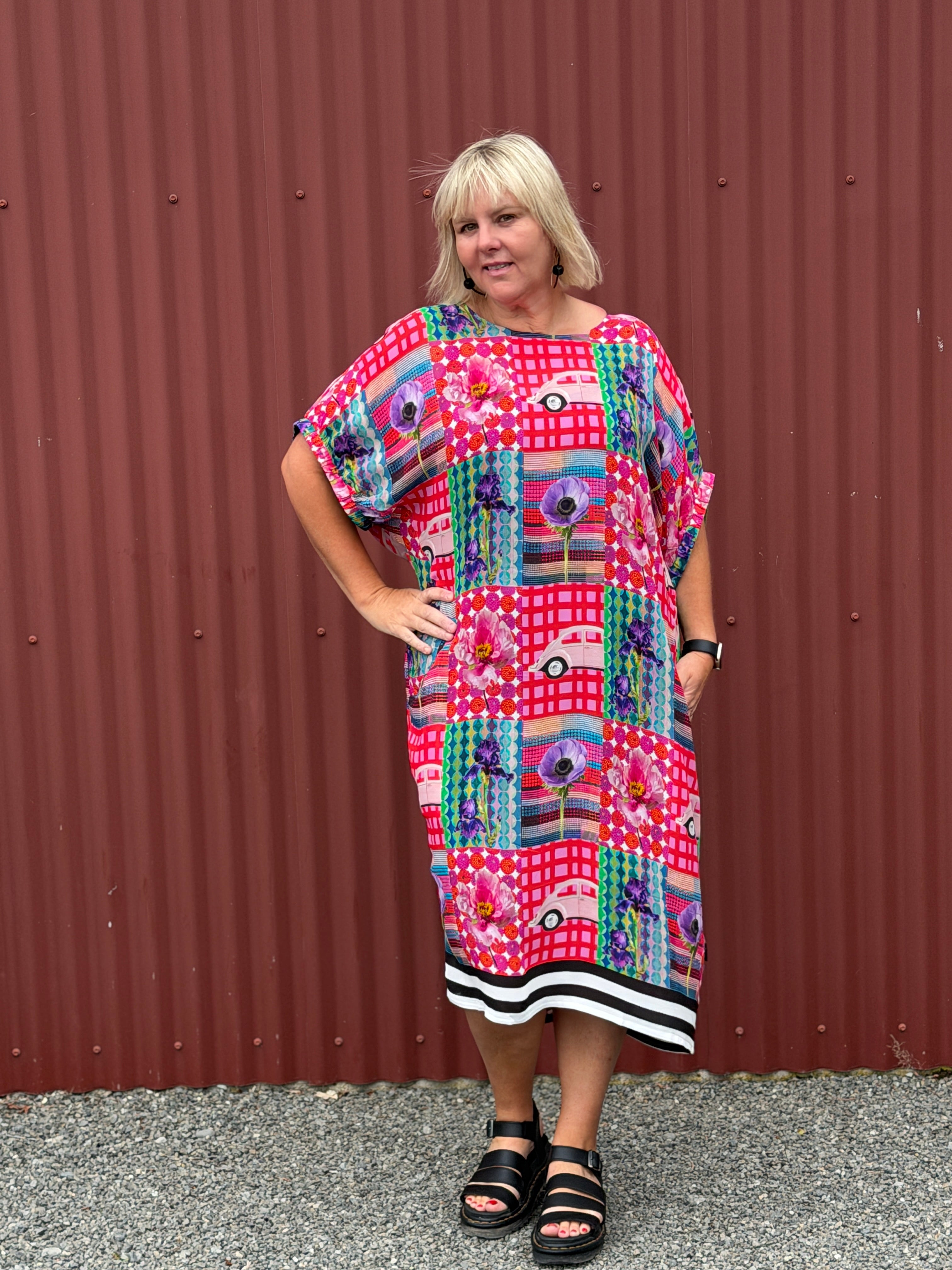 Sofia Dress -Beetle Juice