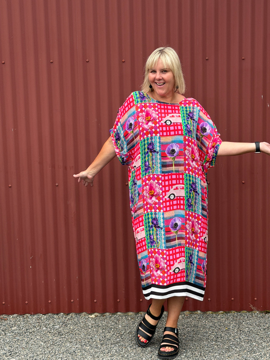 Sofia Dress -Beetle Juice