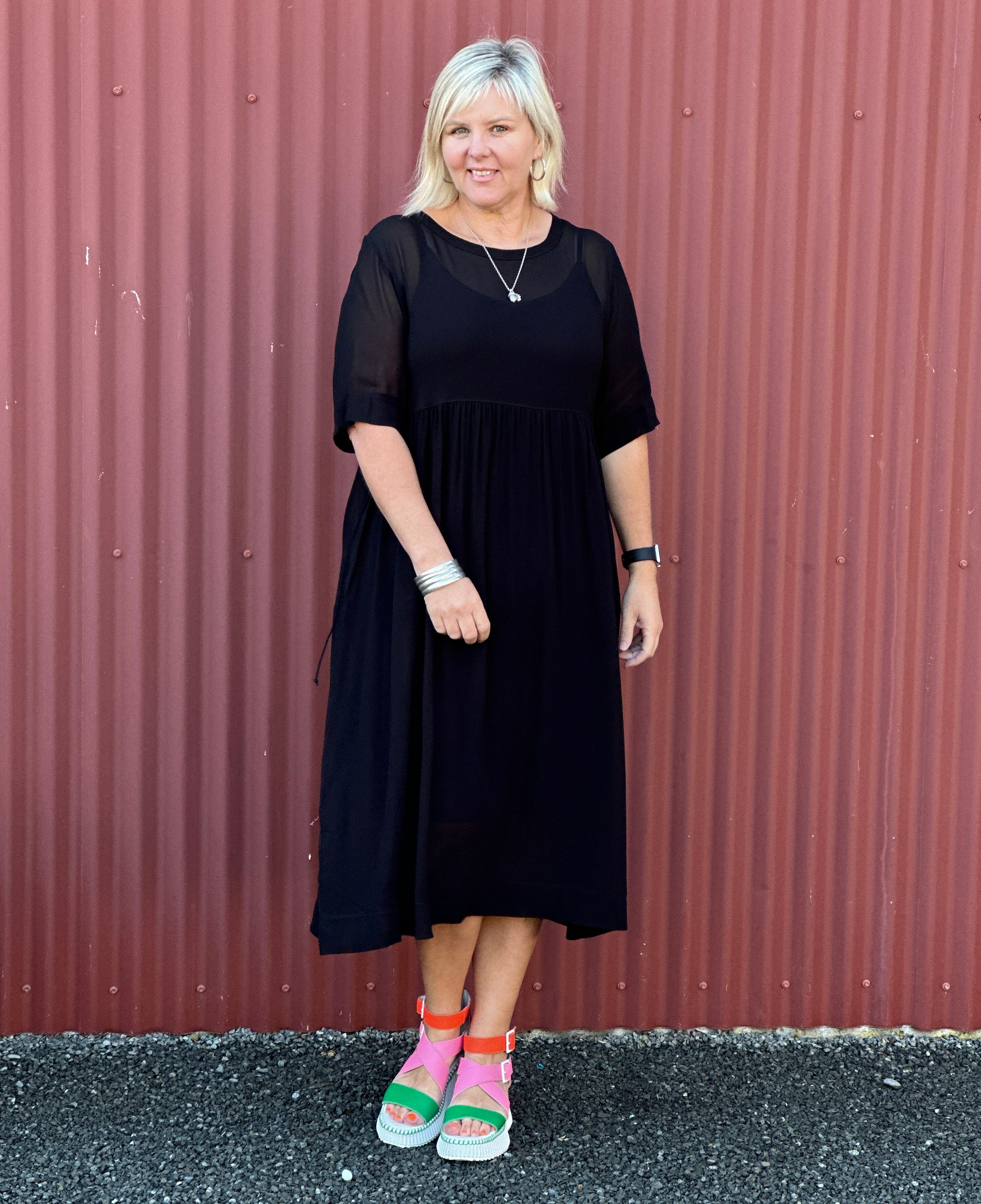 Tarbana Dress -Black