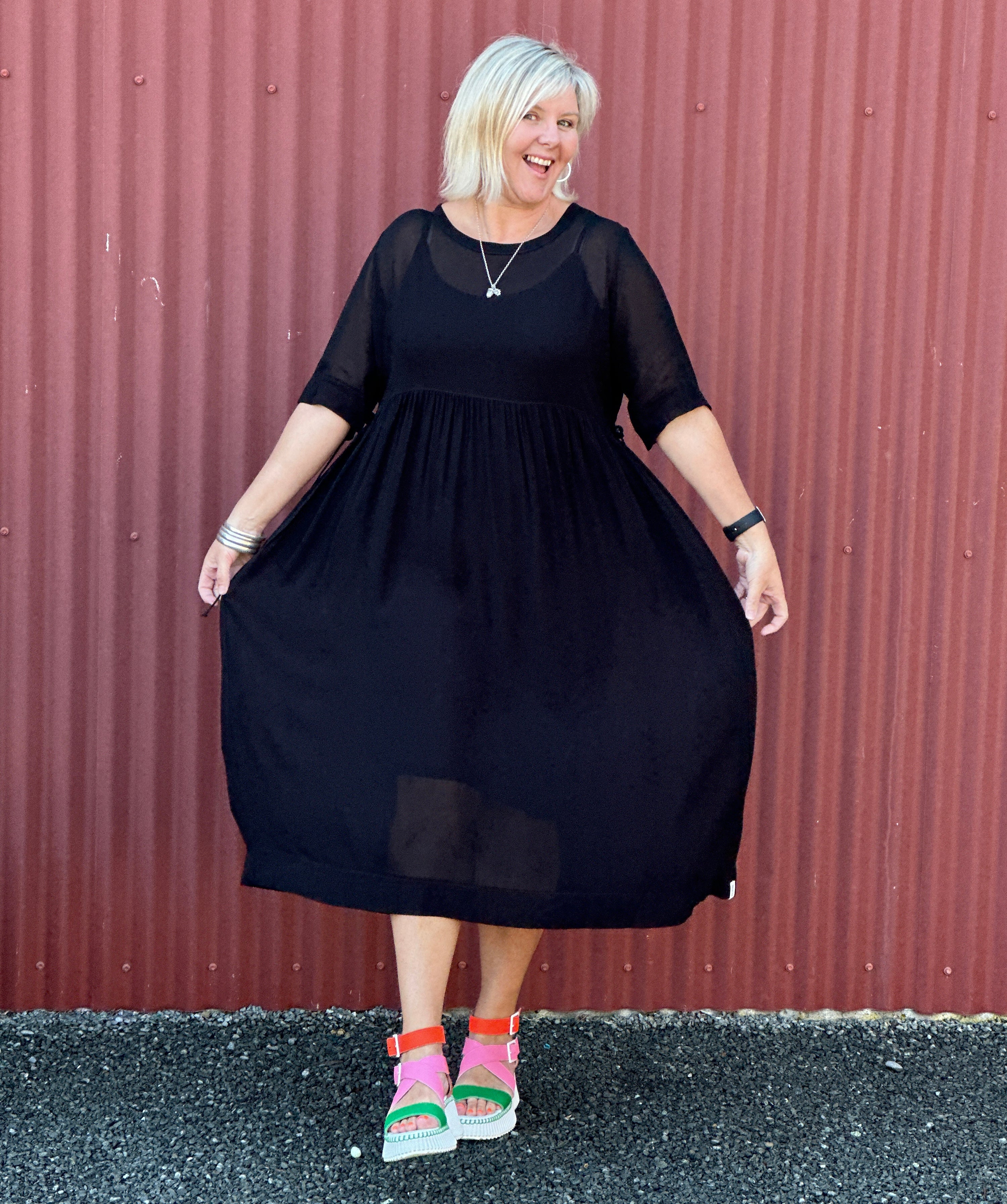 Tarbana Dress -Black