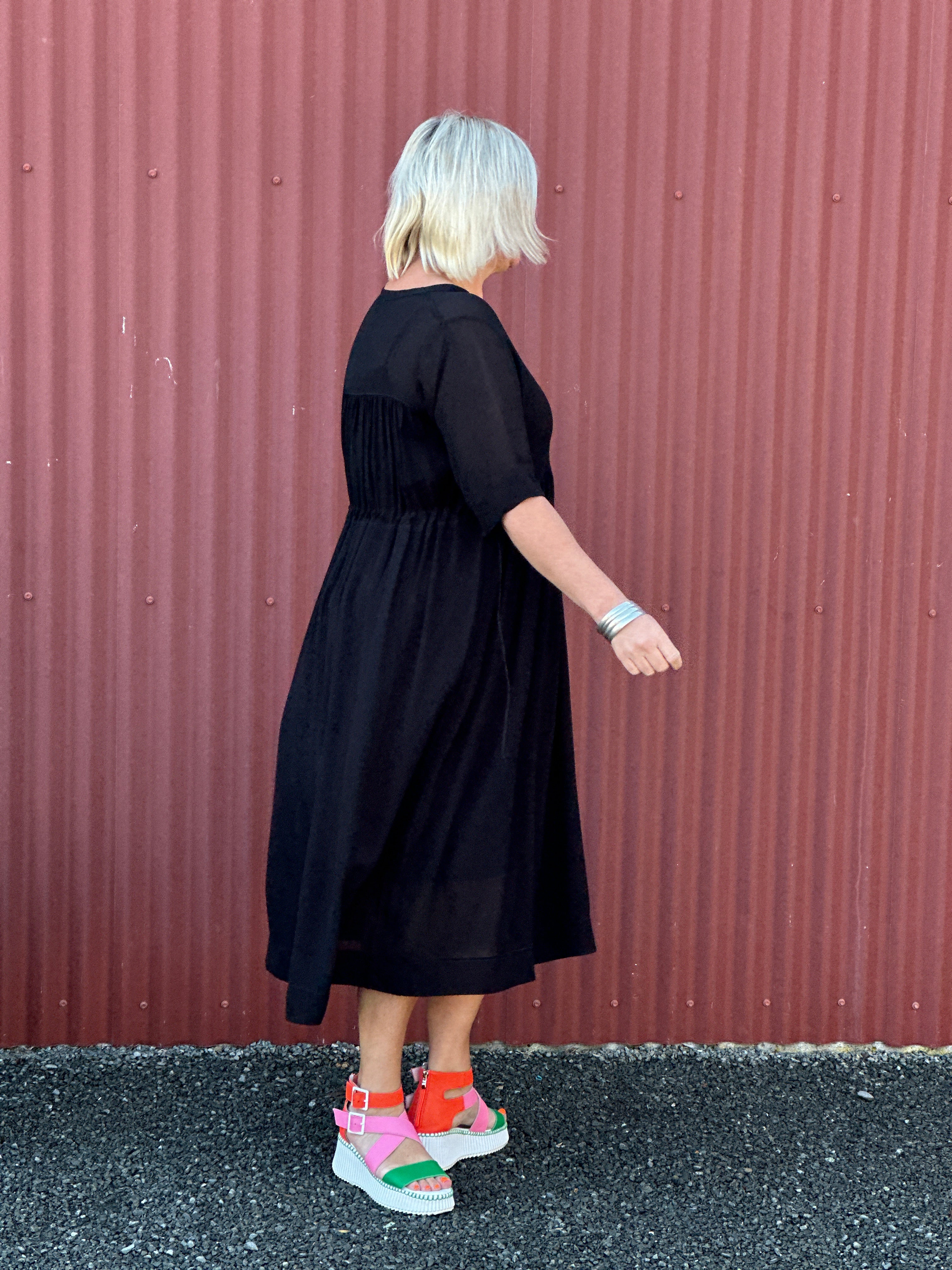 Tarbana Dress -Black