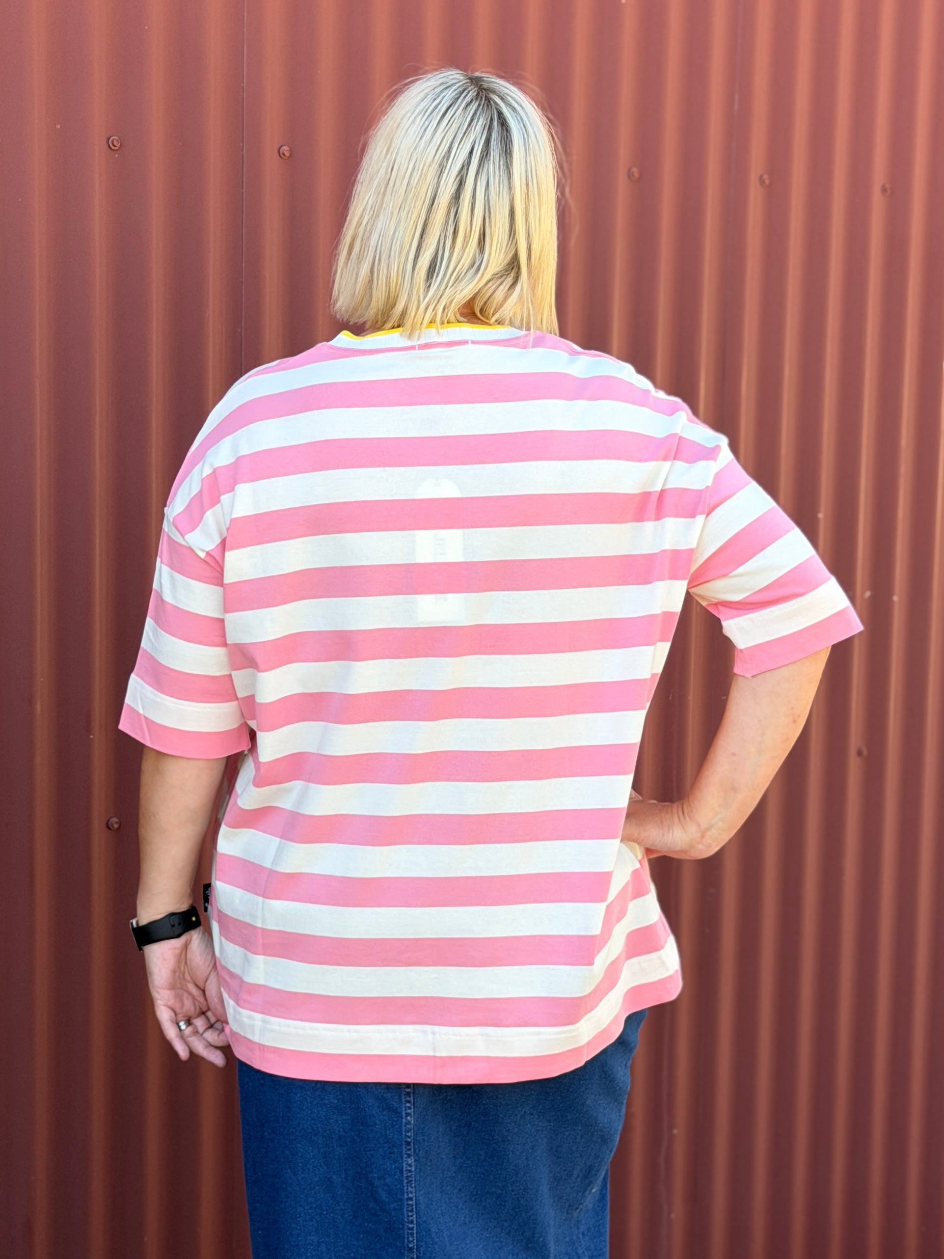 Jellicoe Box Tee -Lemon Tarte