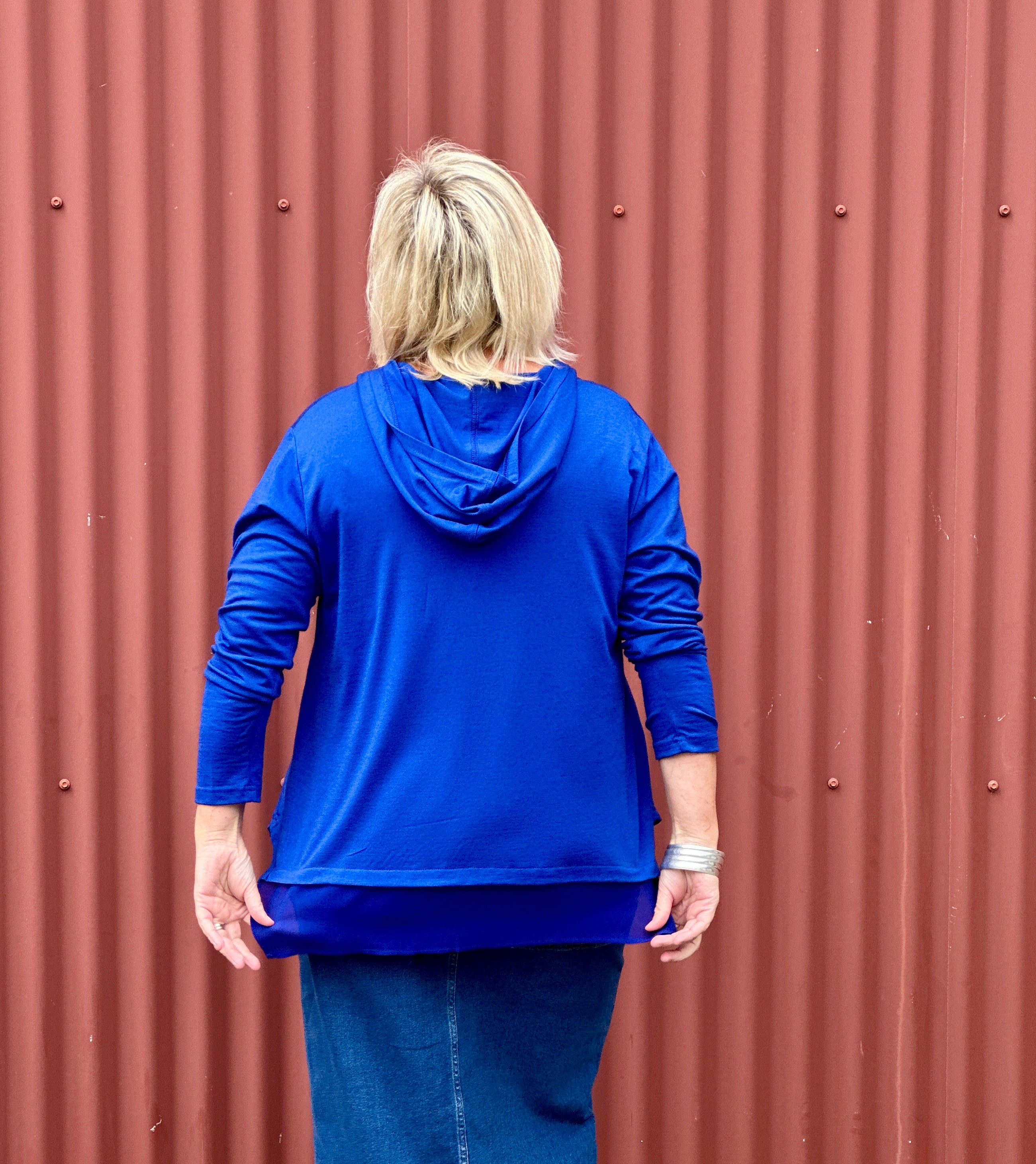 Time Top -Cobalt Blue