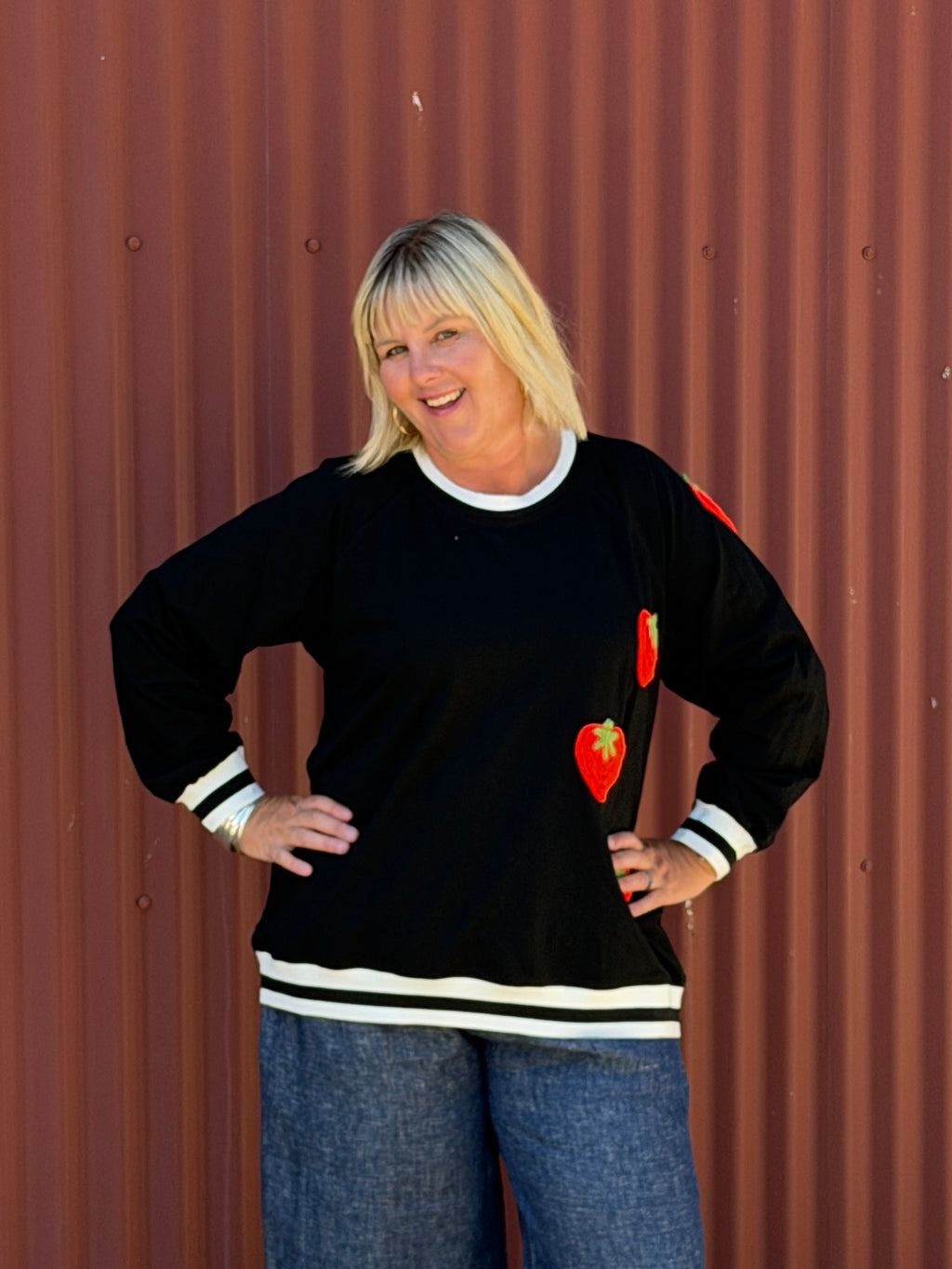 Team Sweater - Berry Nice