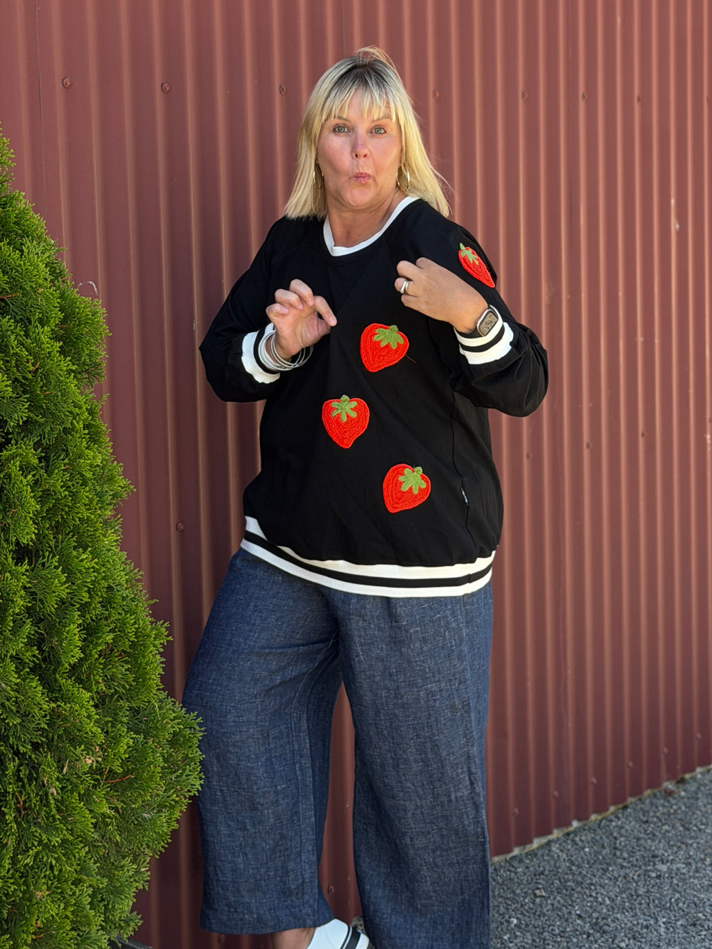 Team Sweater - Berry Nice