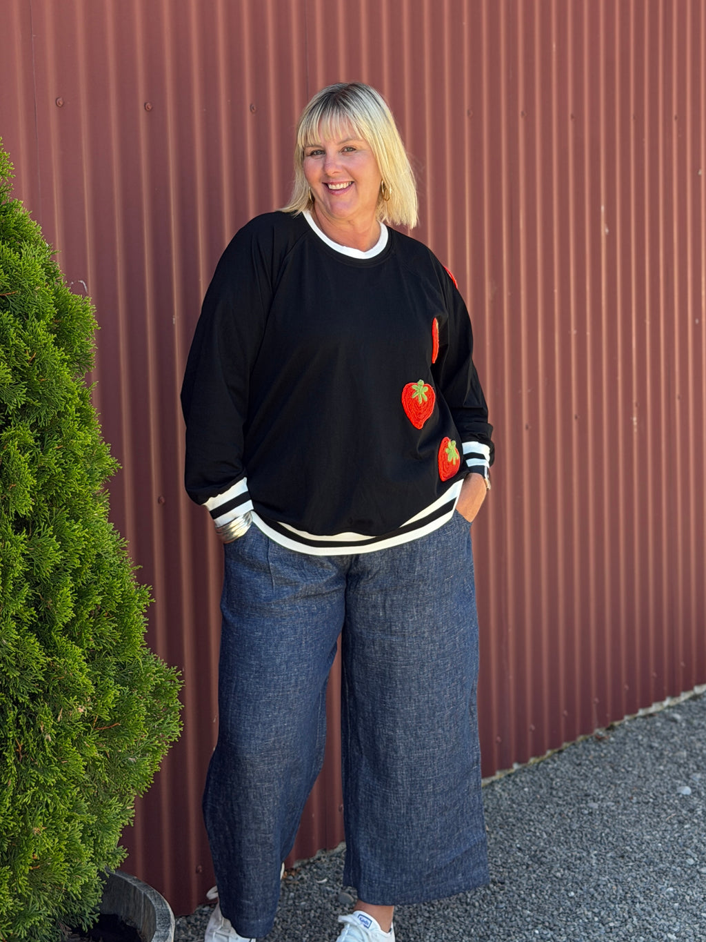 Team Sweater - Berry Nice