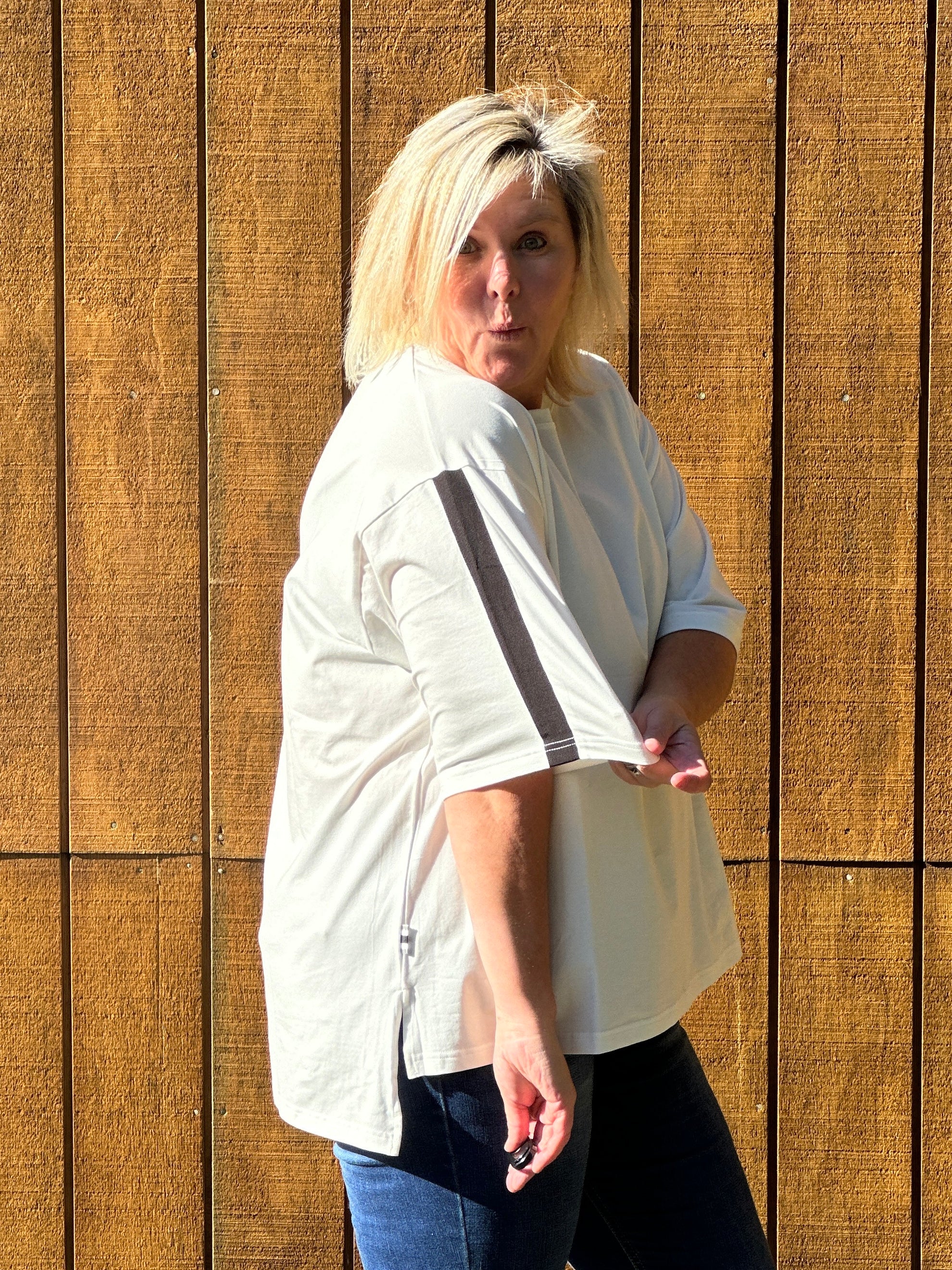 Core Tee -Ivory