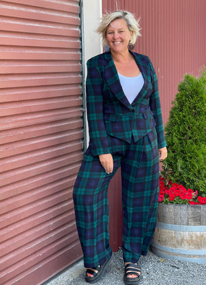 Highland Plaid Pant Size14