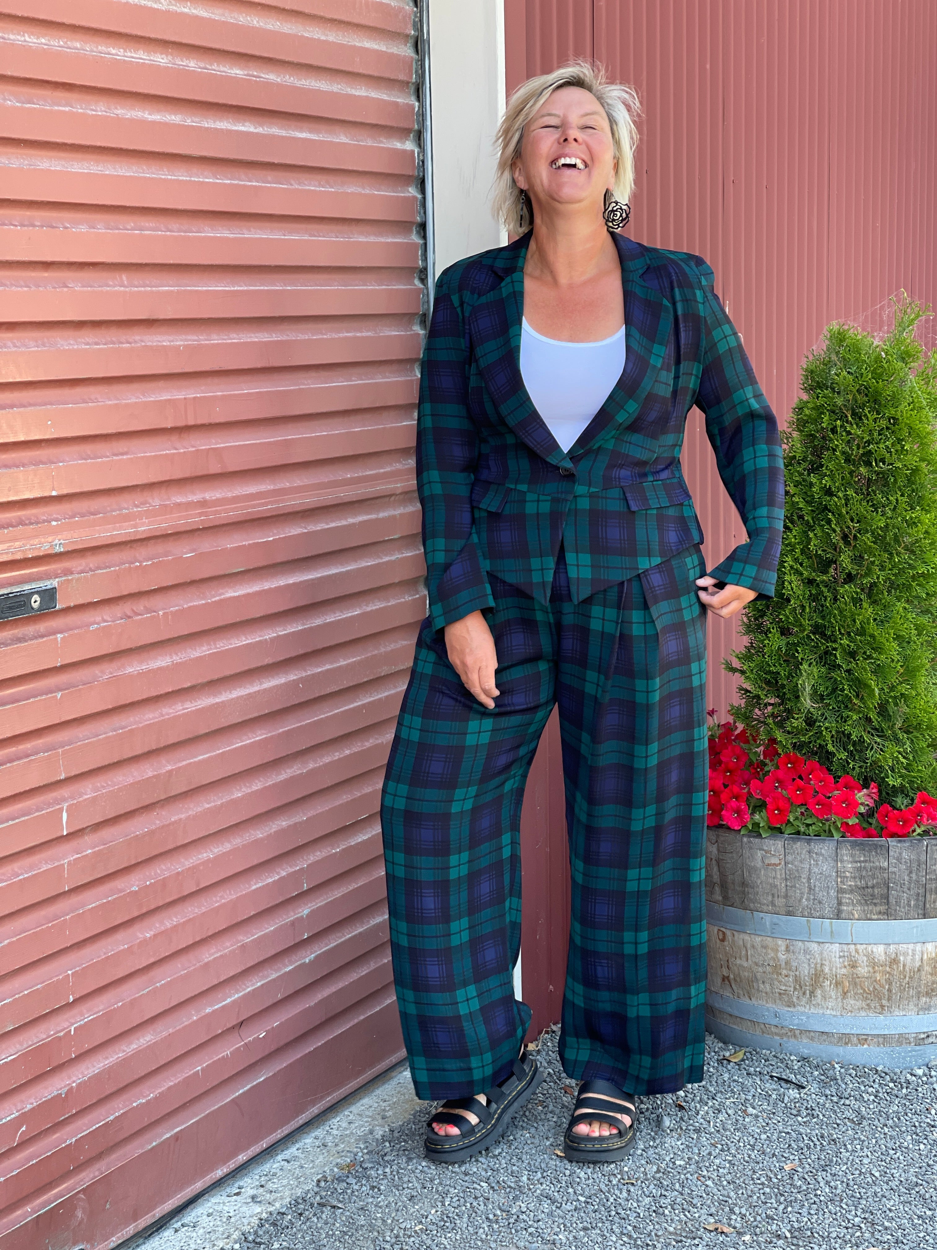 Highland Plaid Pant Size14