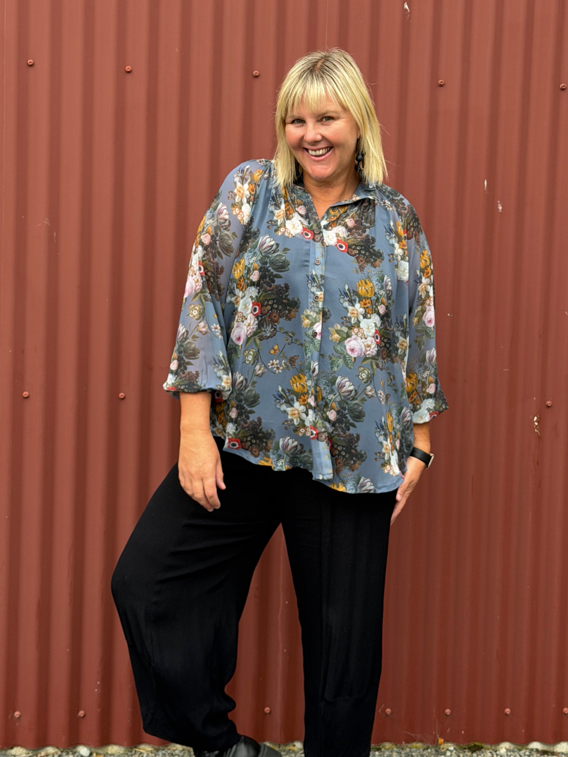 Delight Blouse - Wild Flowers