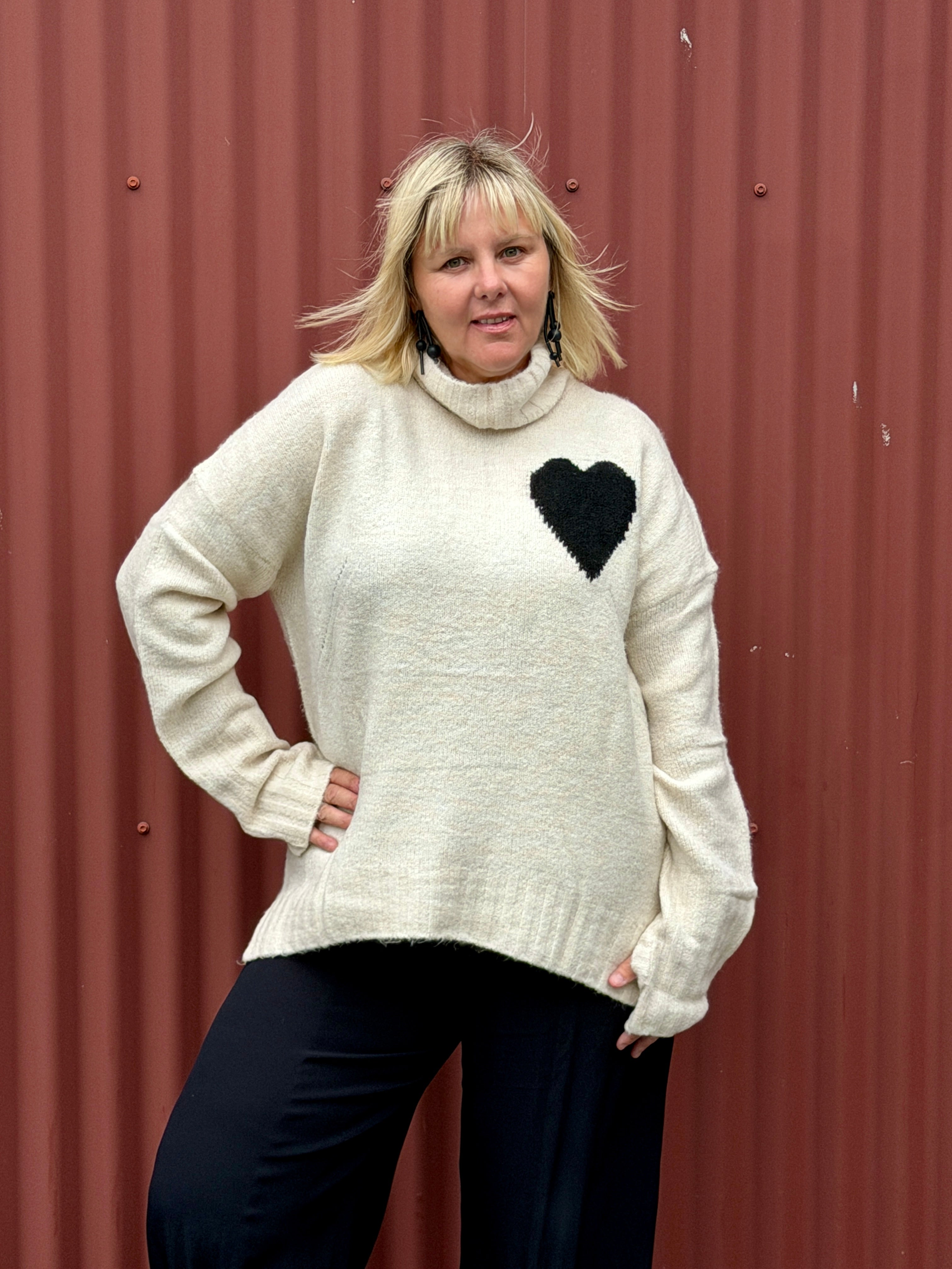 Queen of Hearts Sweater