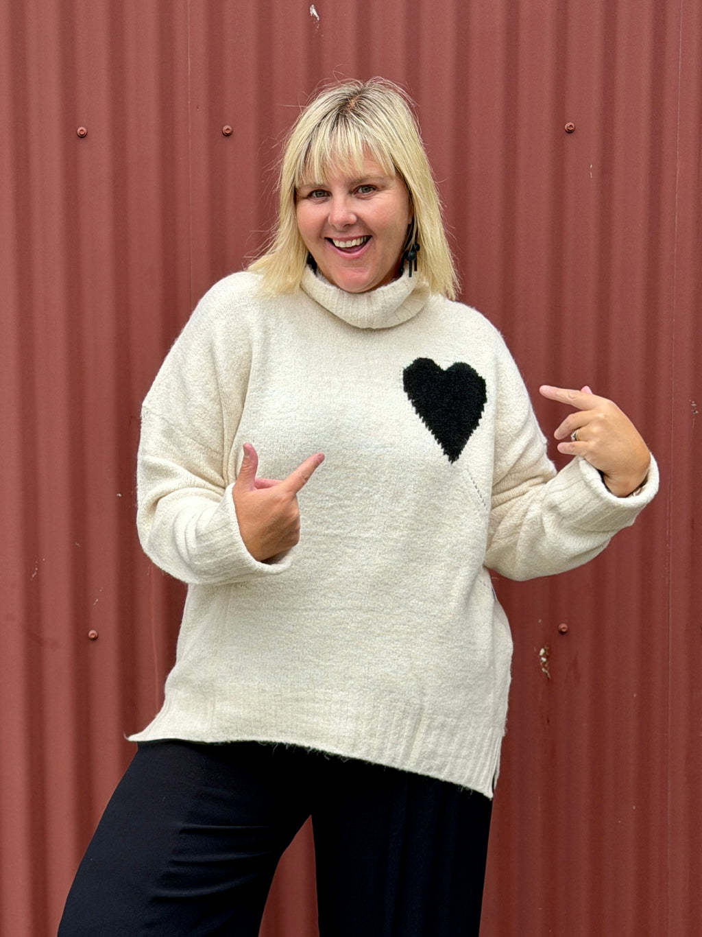 Queen of Hearts Sweater