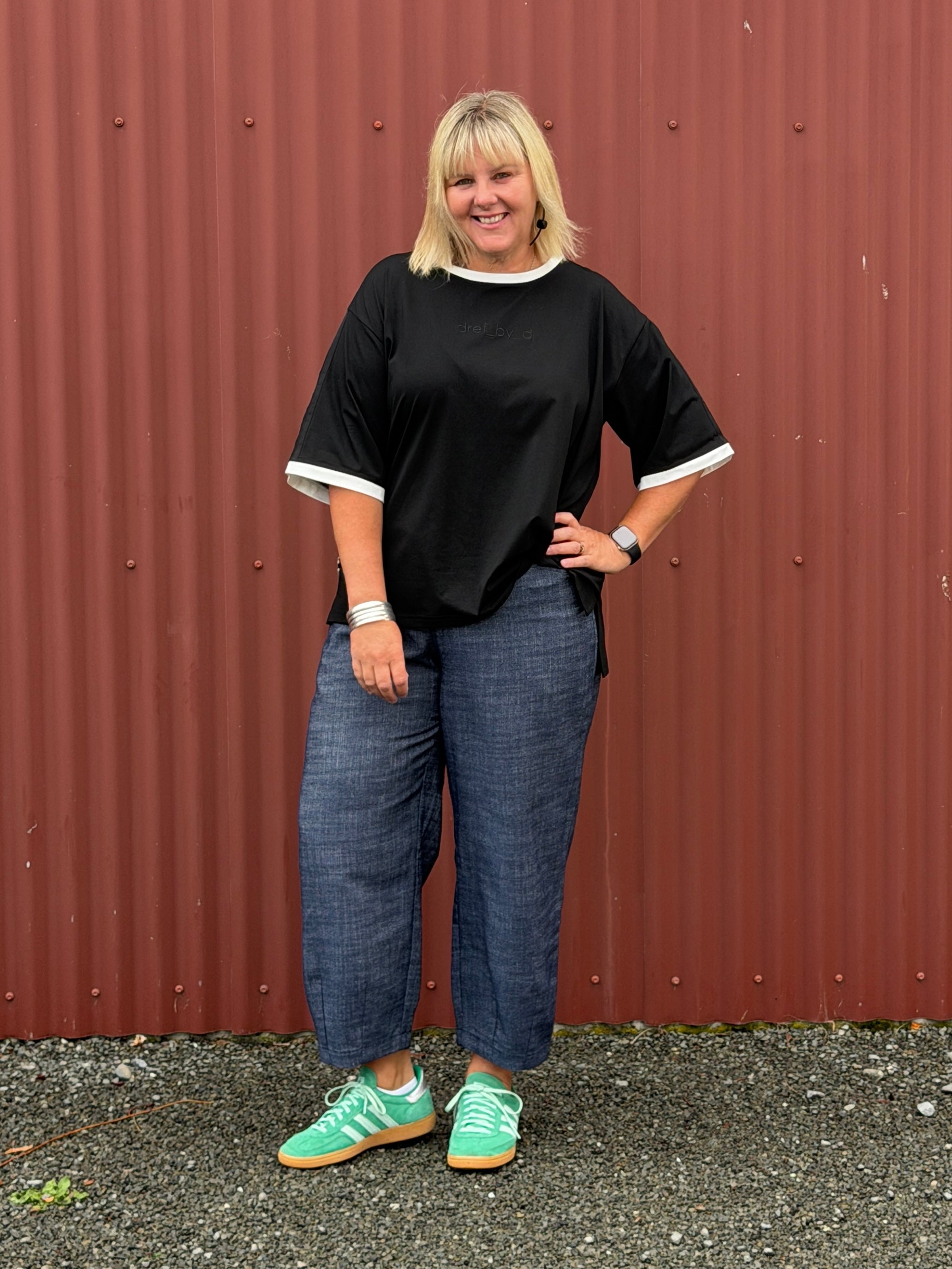 Denim Devon Pants -Blue