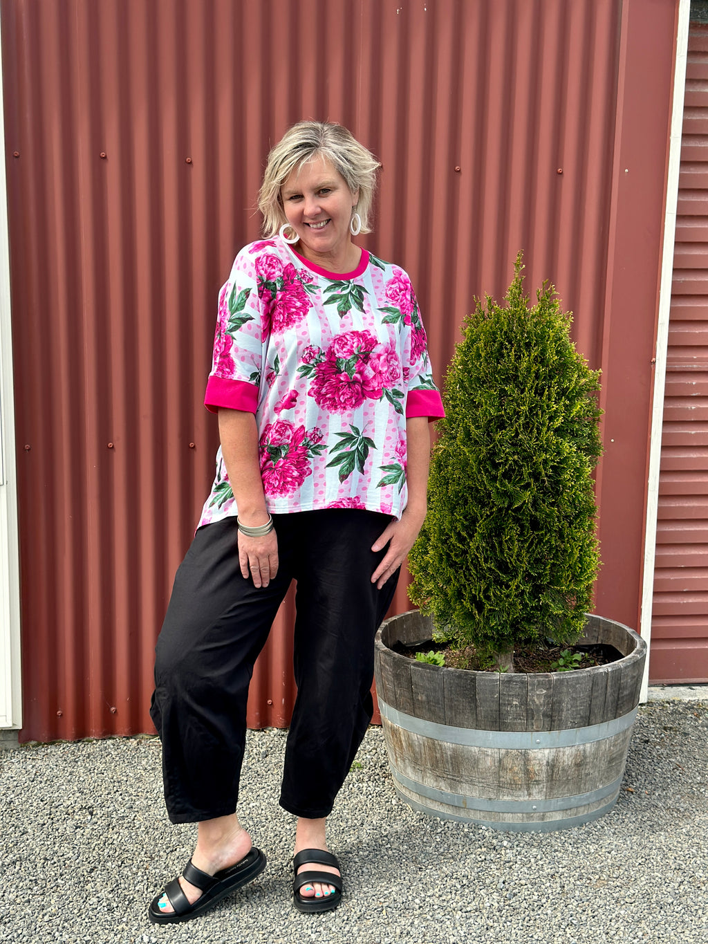 ! A Hudson Pocket Pant -Black
