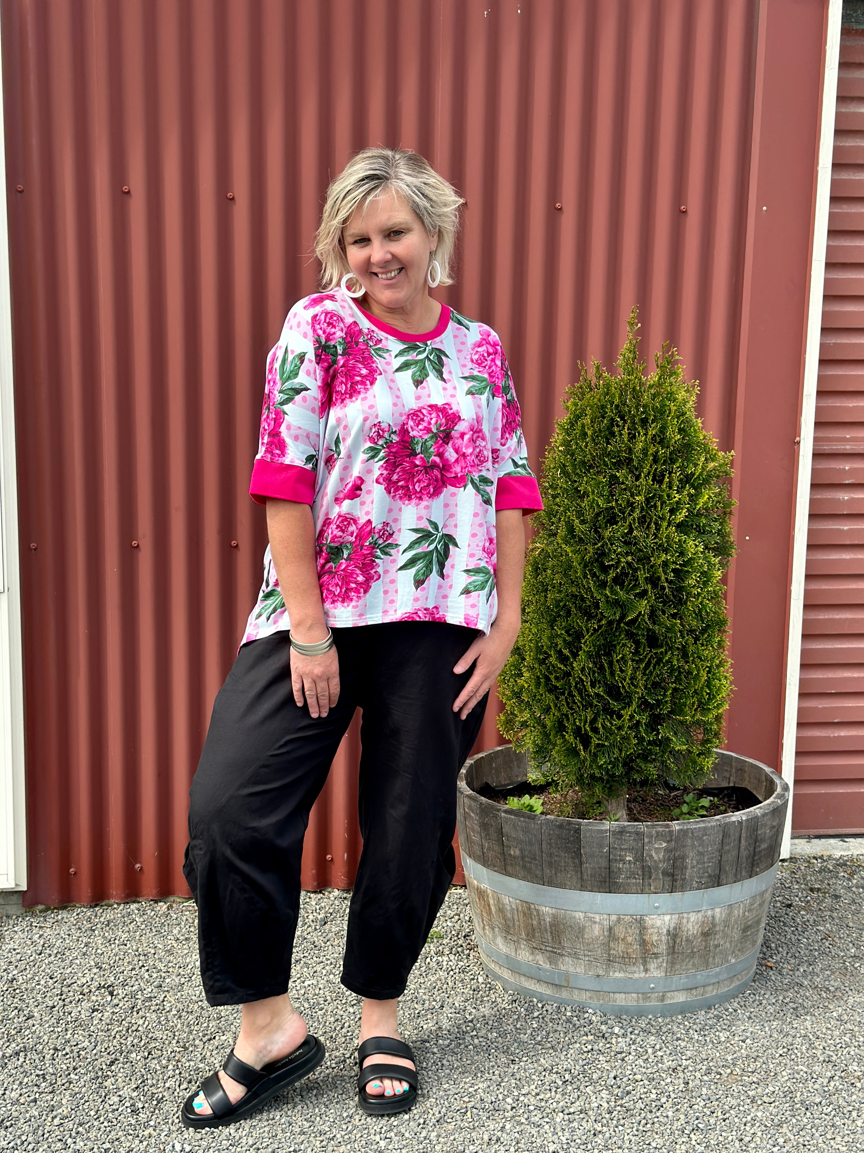 ! A Hudson Pocket Pant -Black