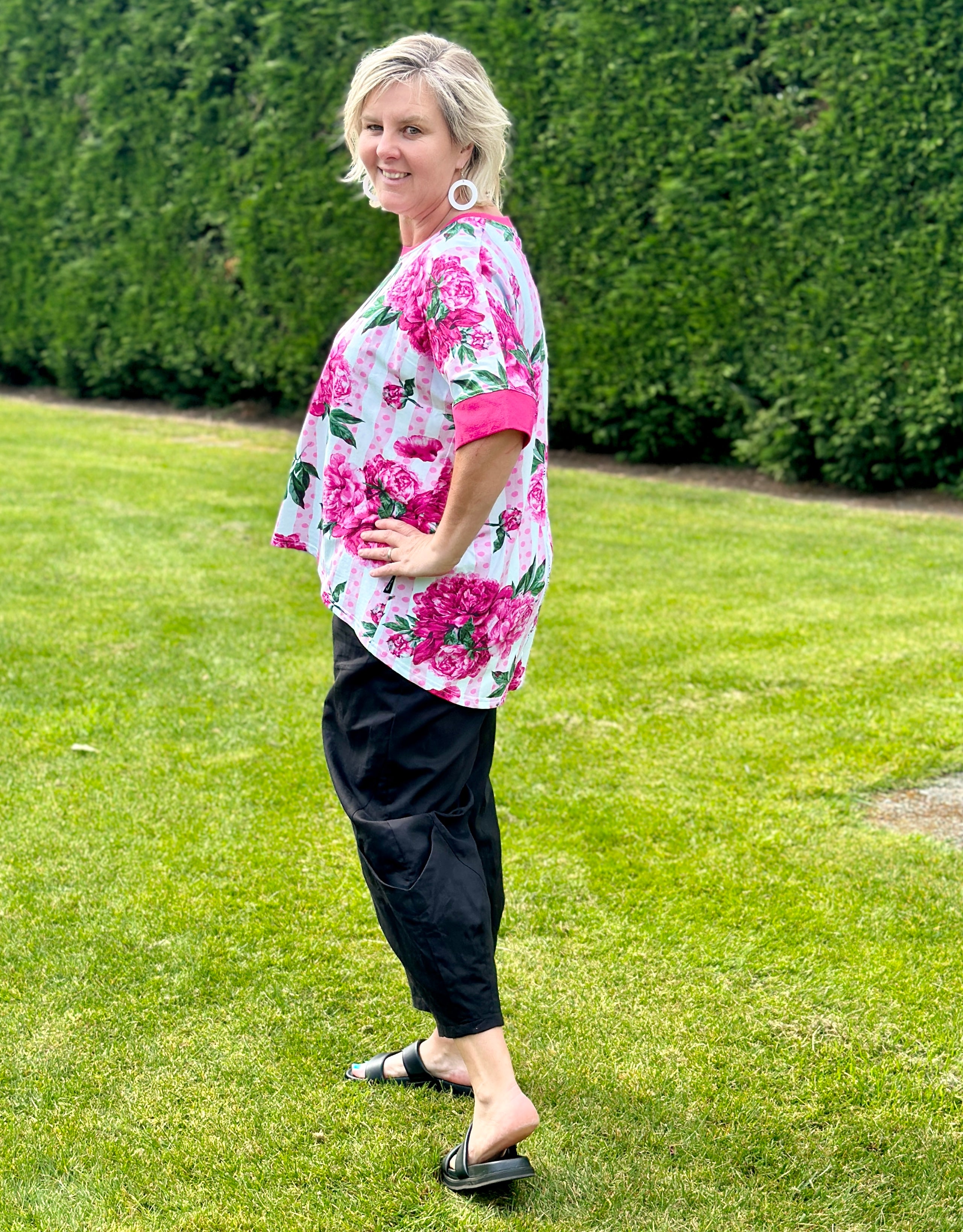 ! A Hudson Pocket Pant -Black