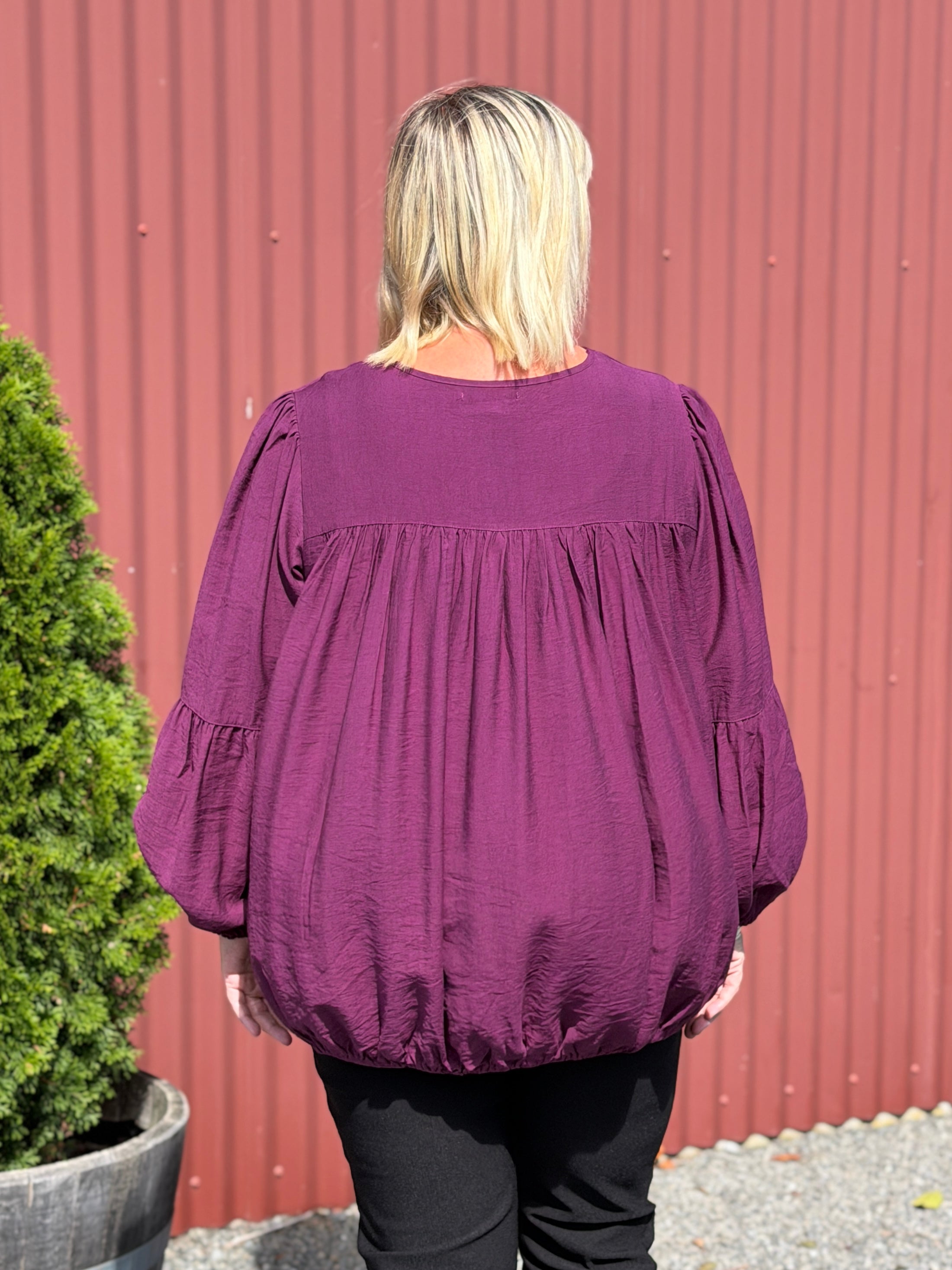 Stella Top -Plum Fizz