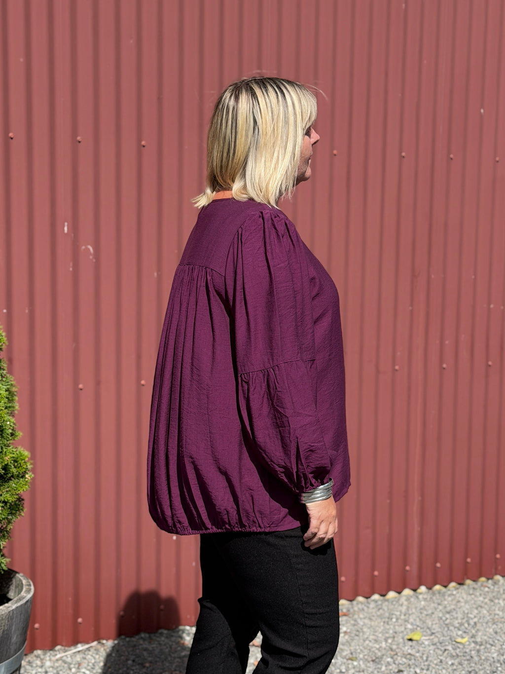 Stella Top -Plum Fizz