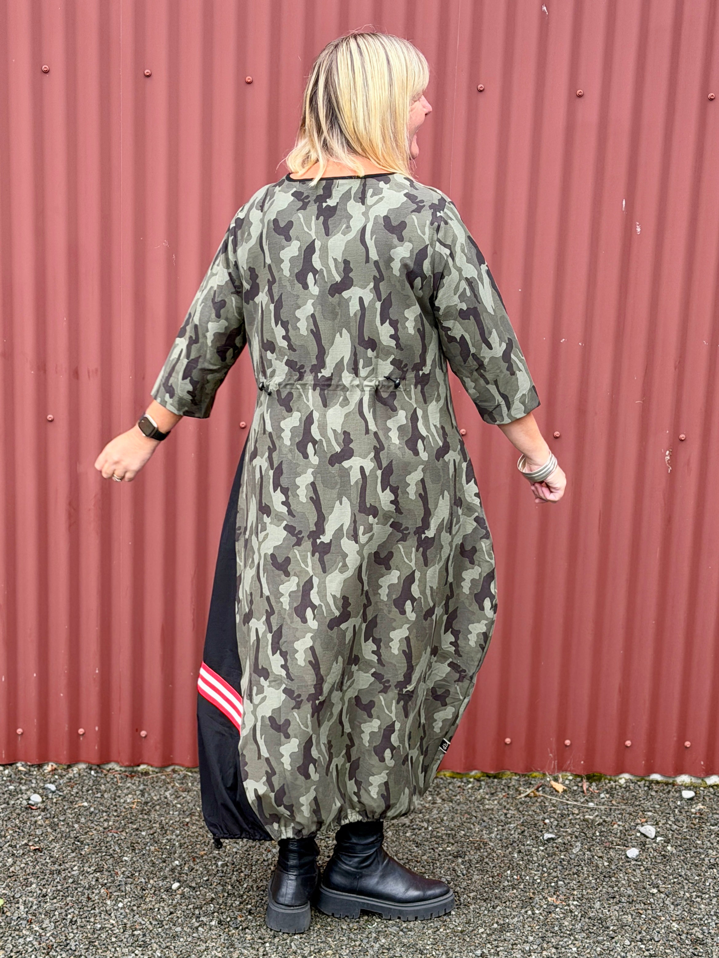 Sienne Dress- Camo