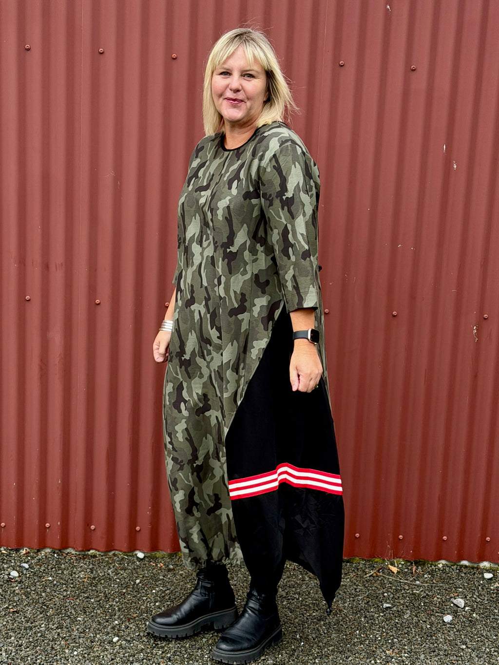 Sienne Dress- Camo
