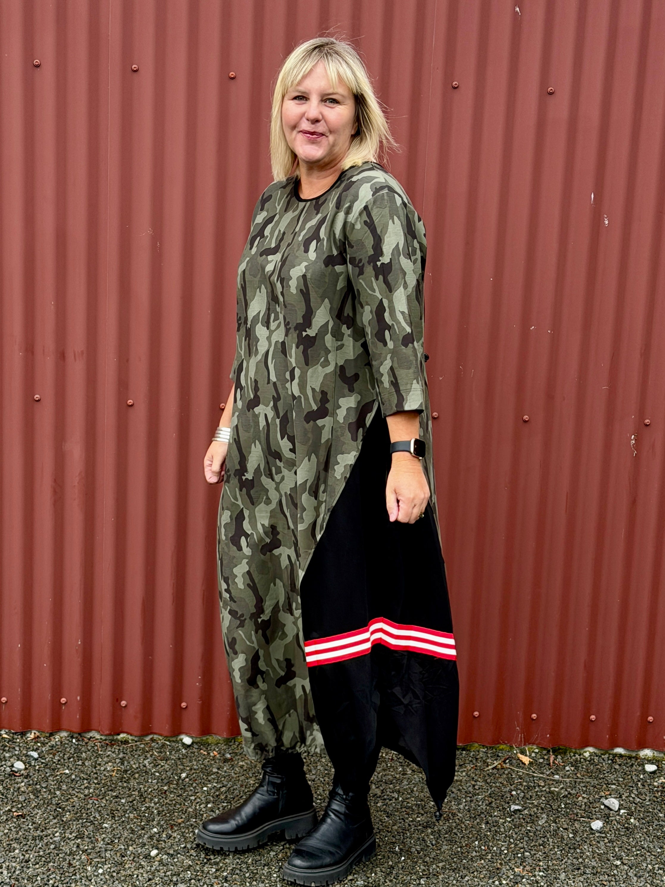 Sienne Dress- Camo