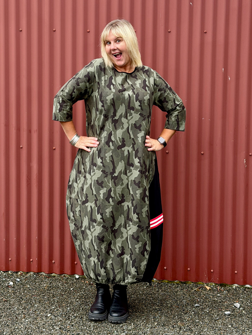 Sienne Dress- Camo