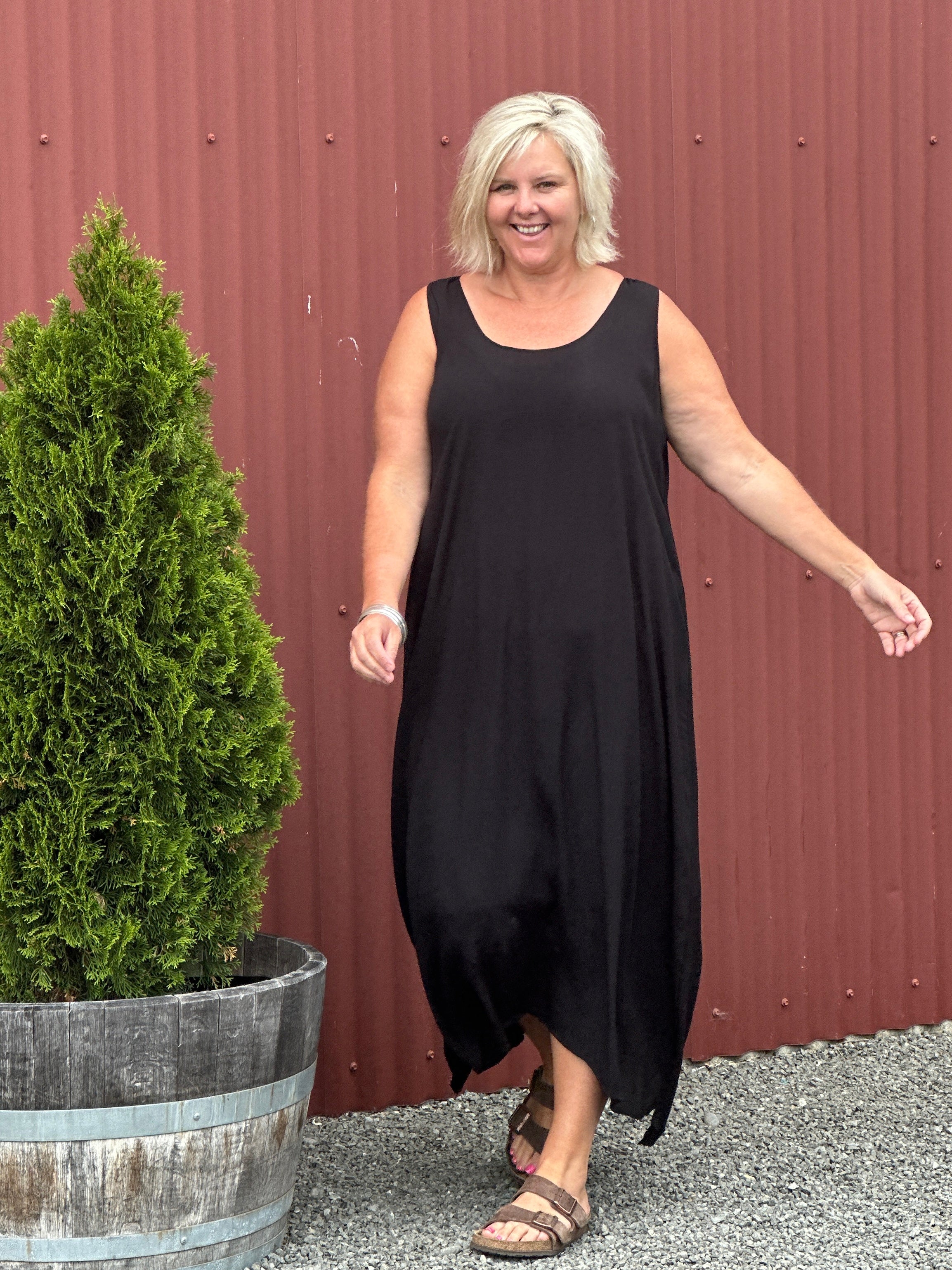 Black Layering Dress