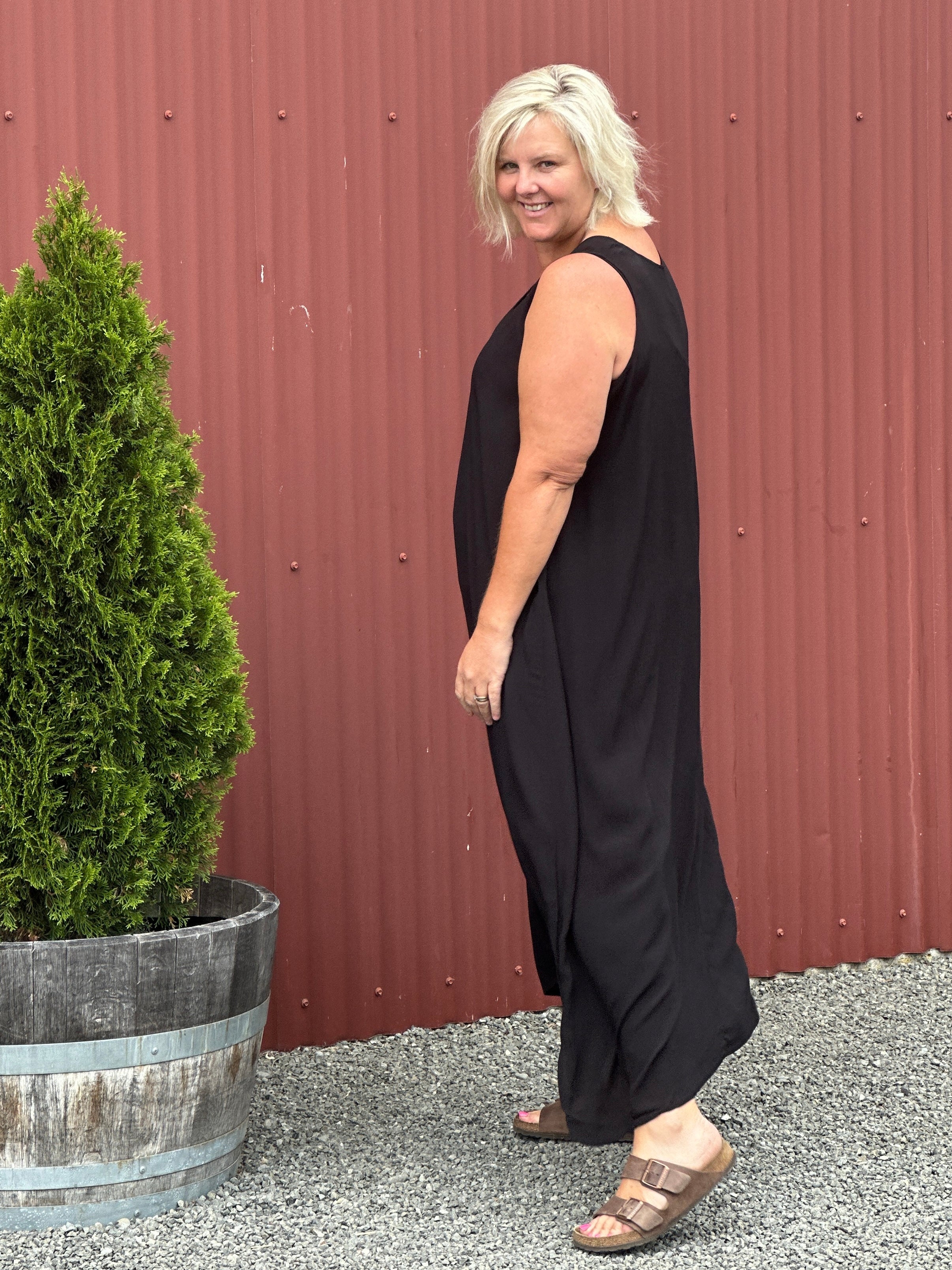 Black Layering Dress