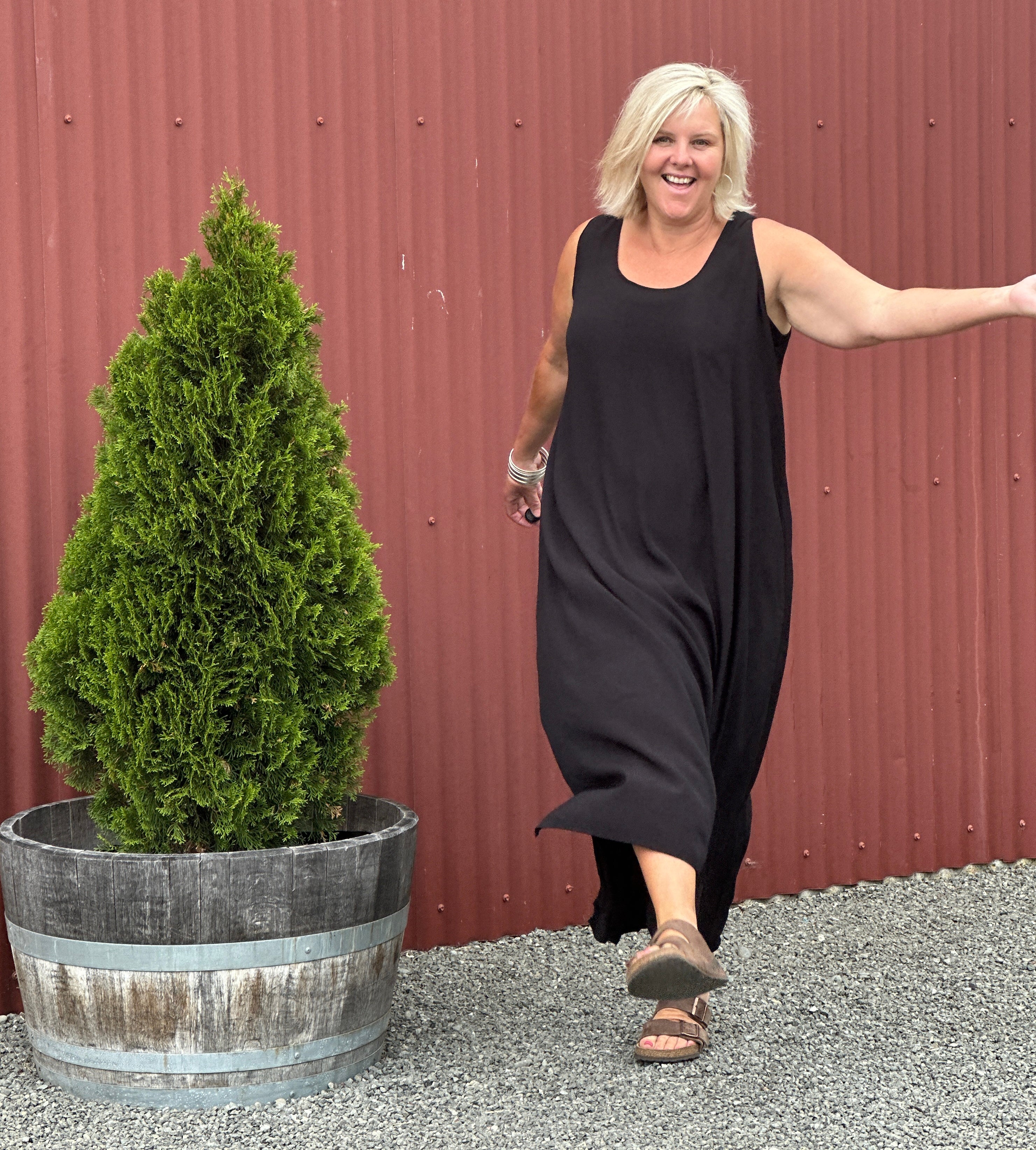 Black Layering Dress