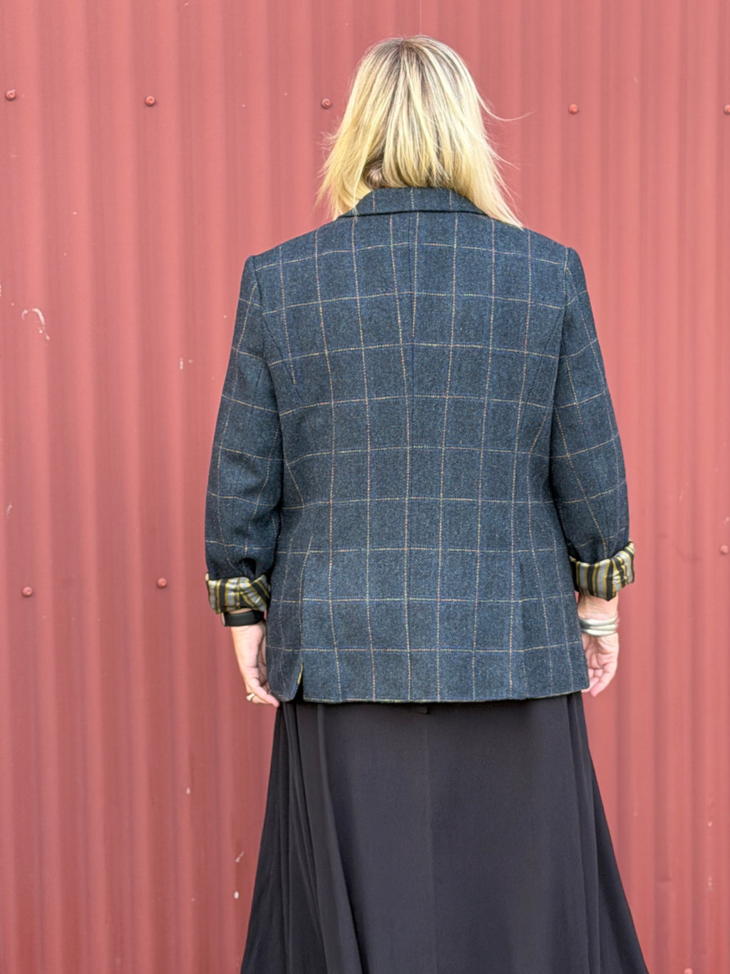 Shamrock Plaid Blazer