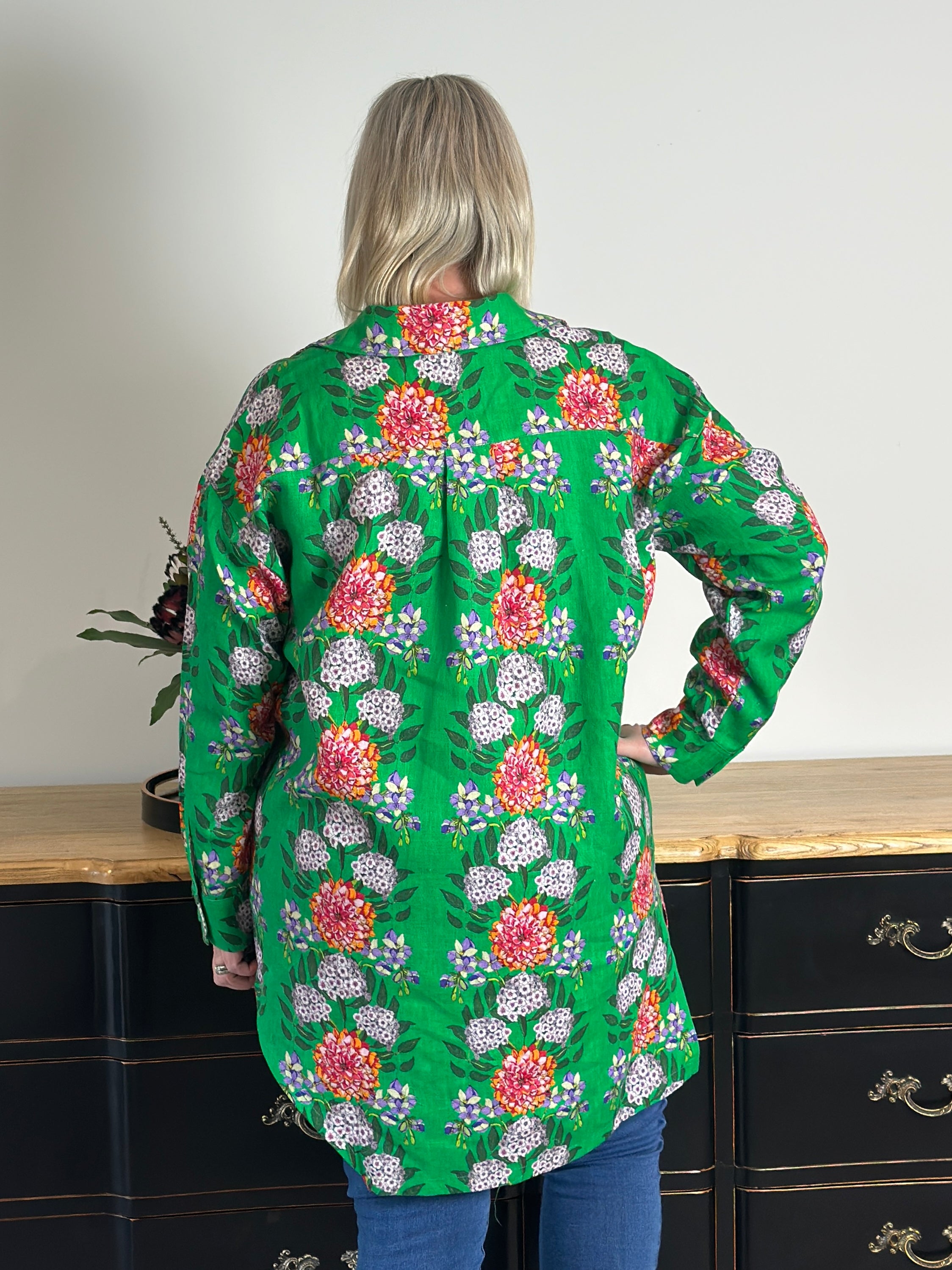 Staple Shirt -Tropical Green