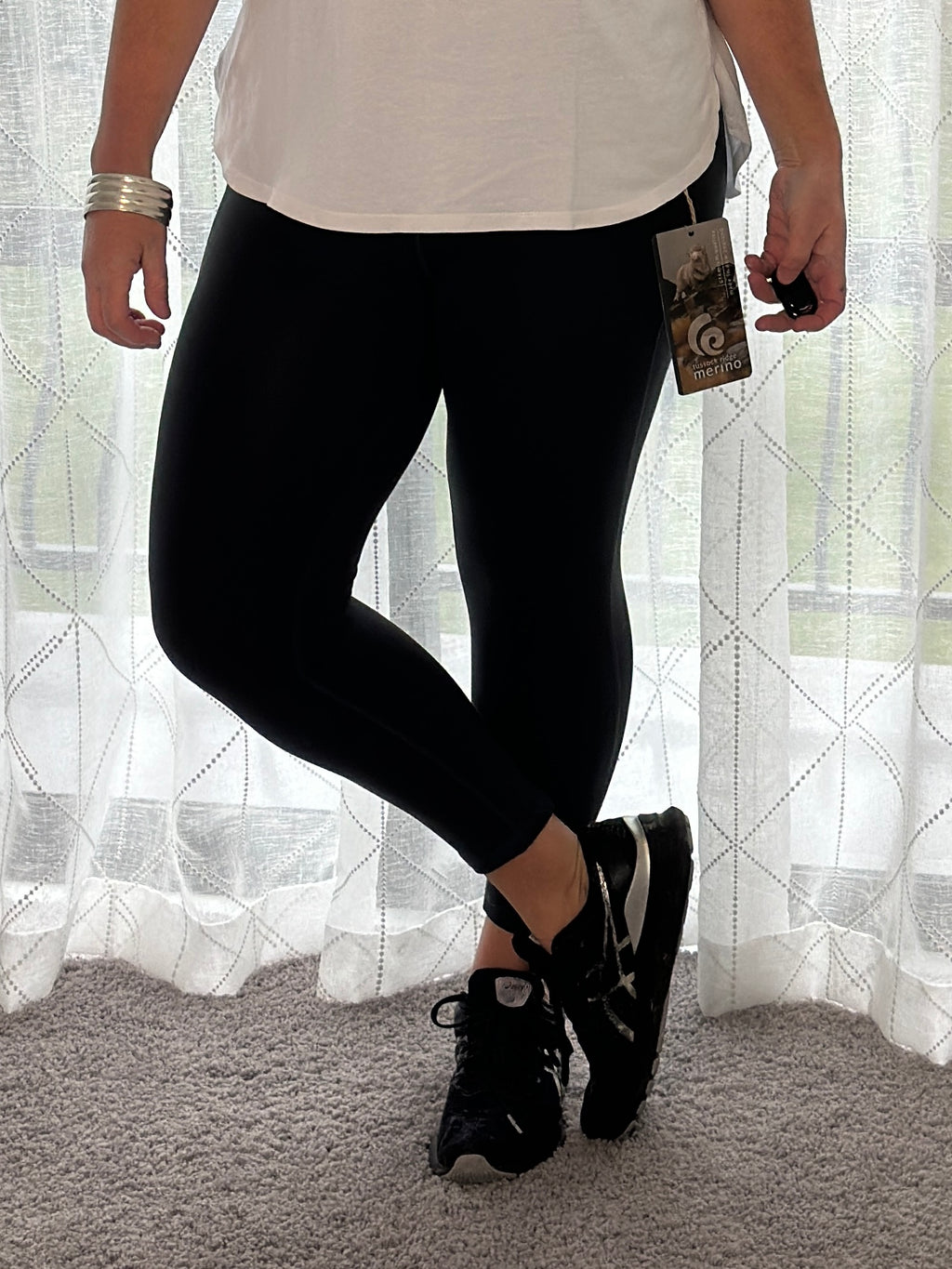 Merino Leggings -Black