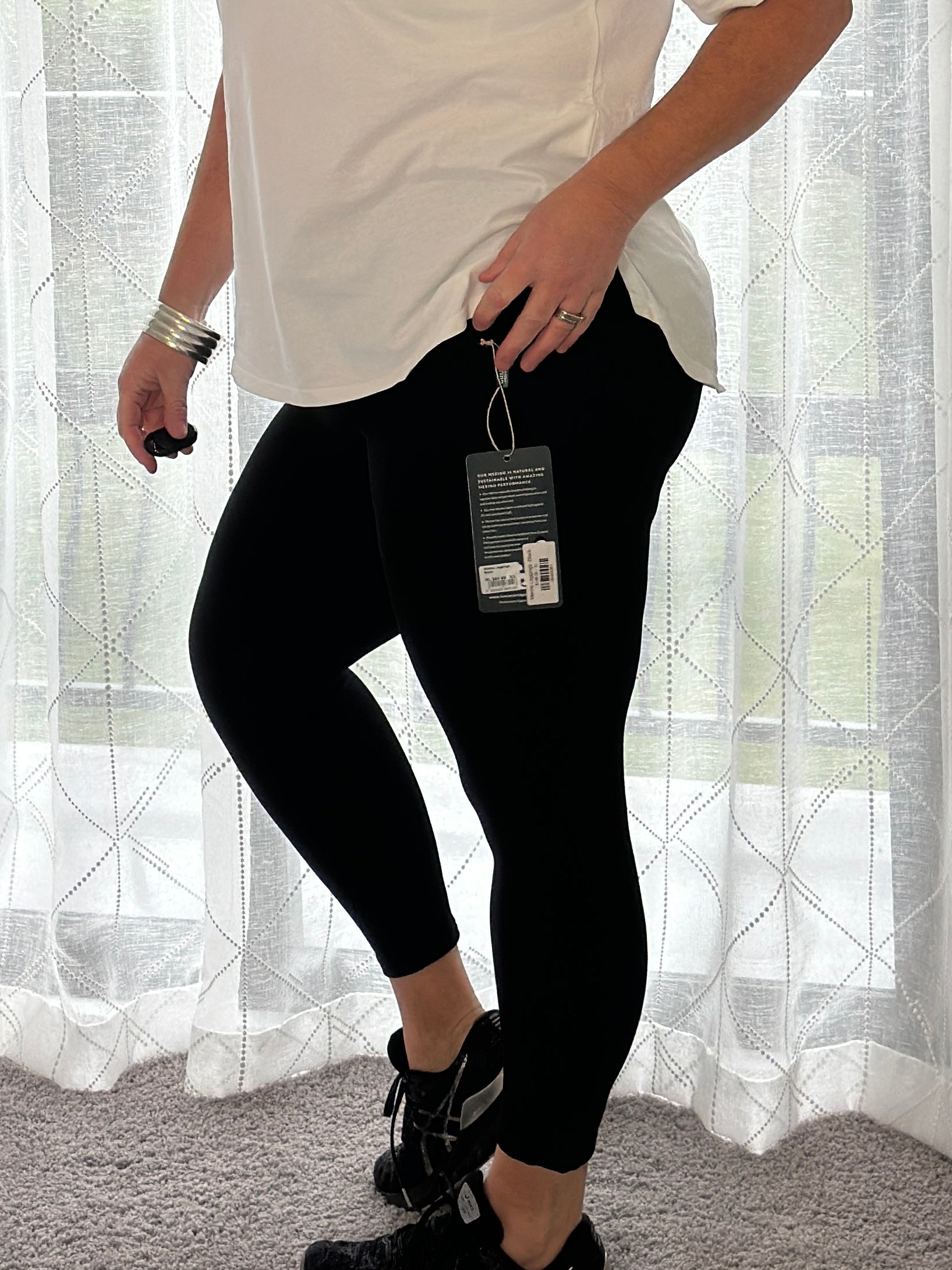 Merino Leggings -Black