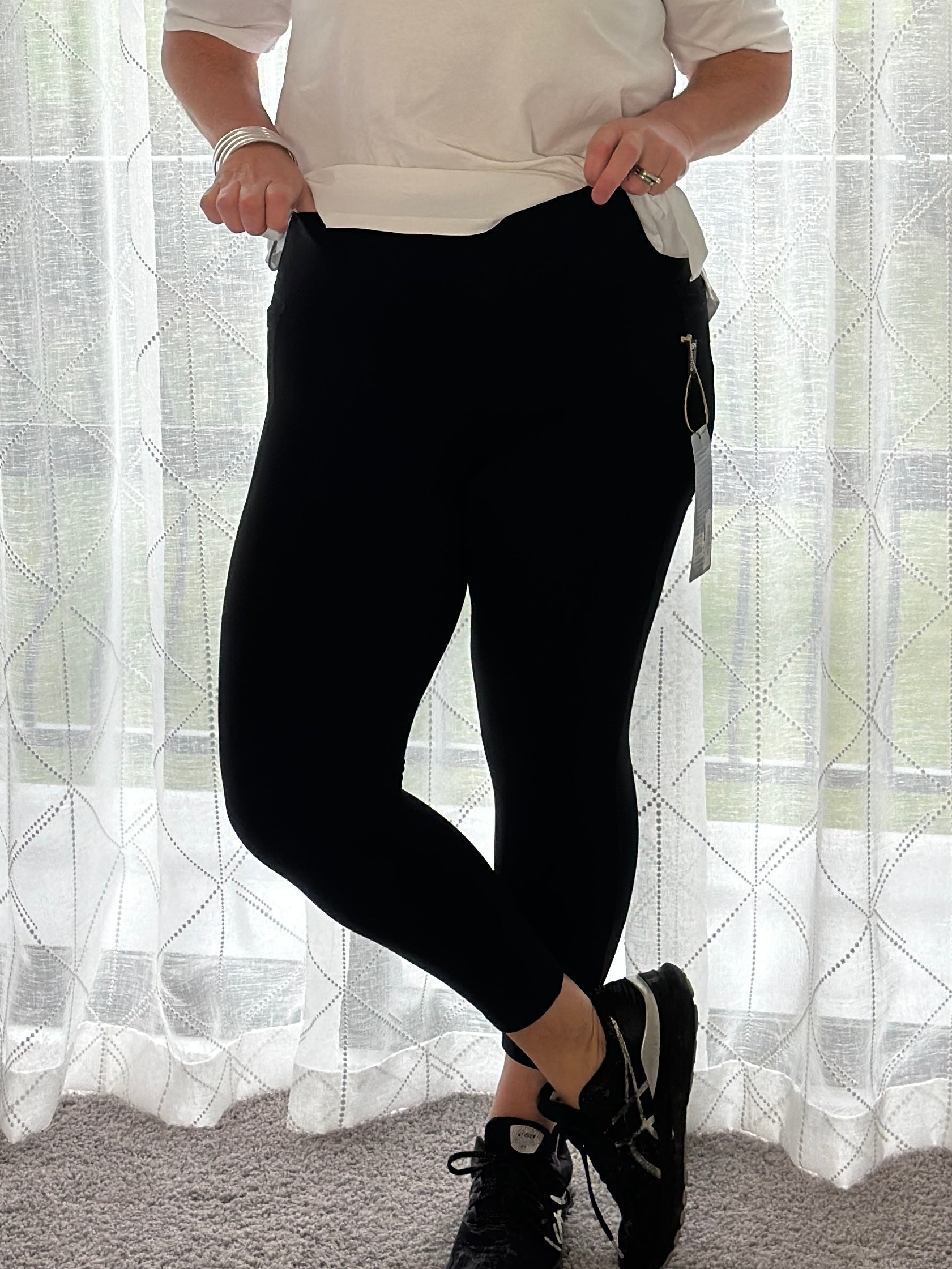 Merino Leggings -Black