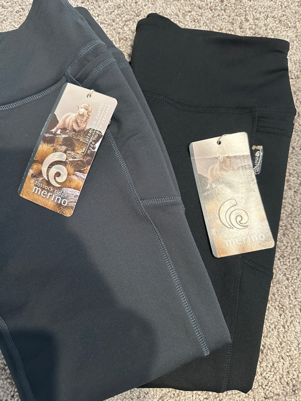 Merino Leggings -Black