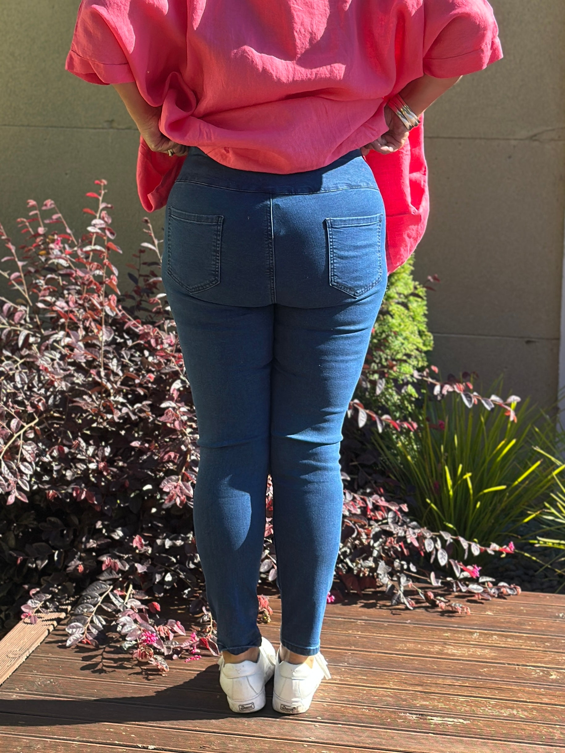 Slip on Jeans