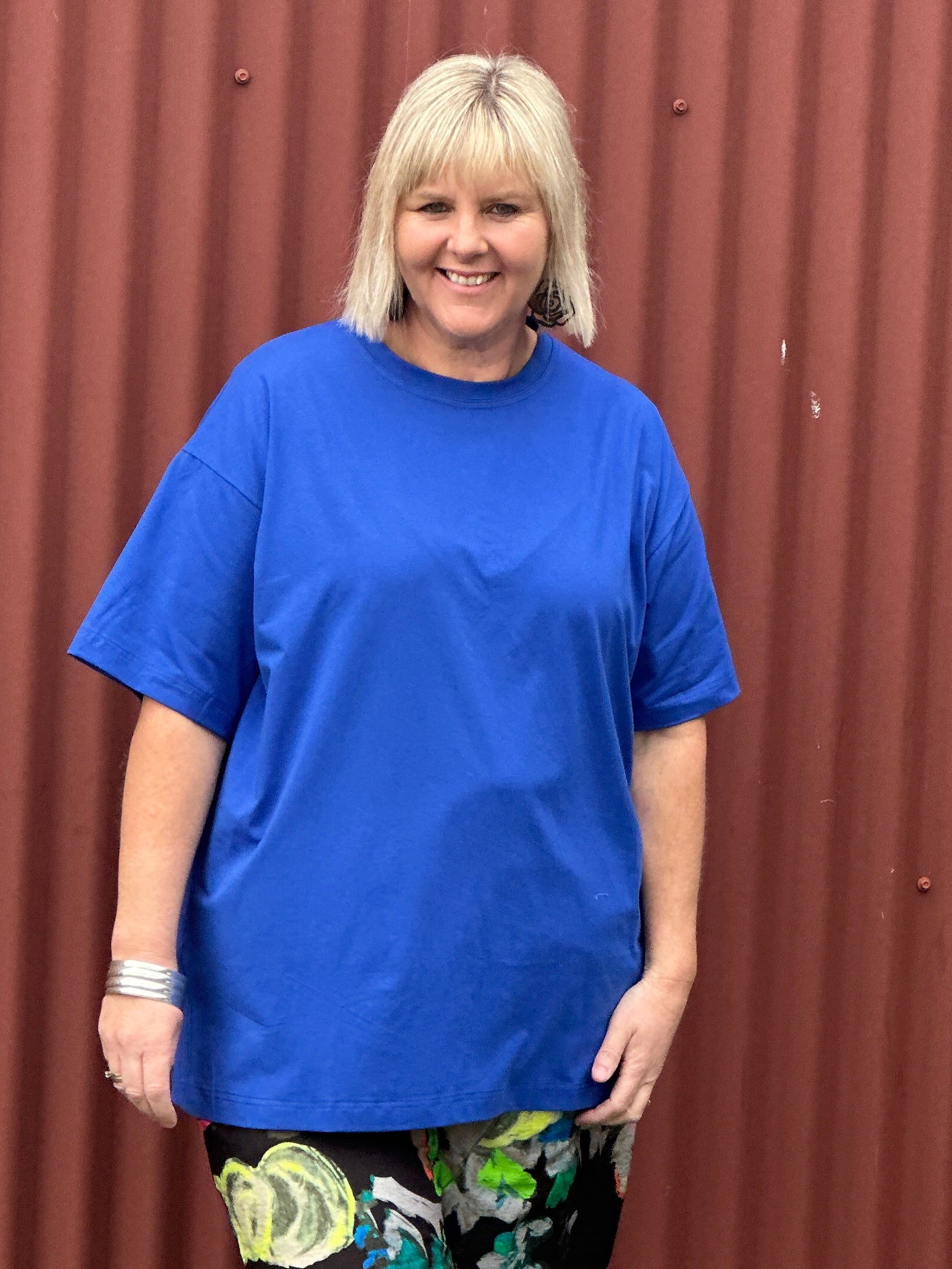 Oversized Box Tee - Colbolt