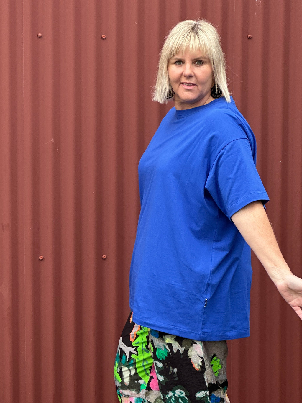 Oversized Box Tee - Colbolt
