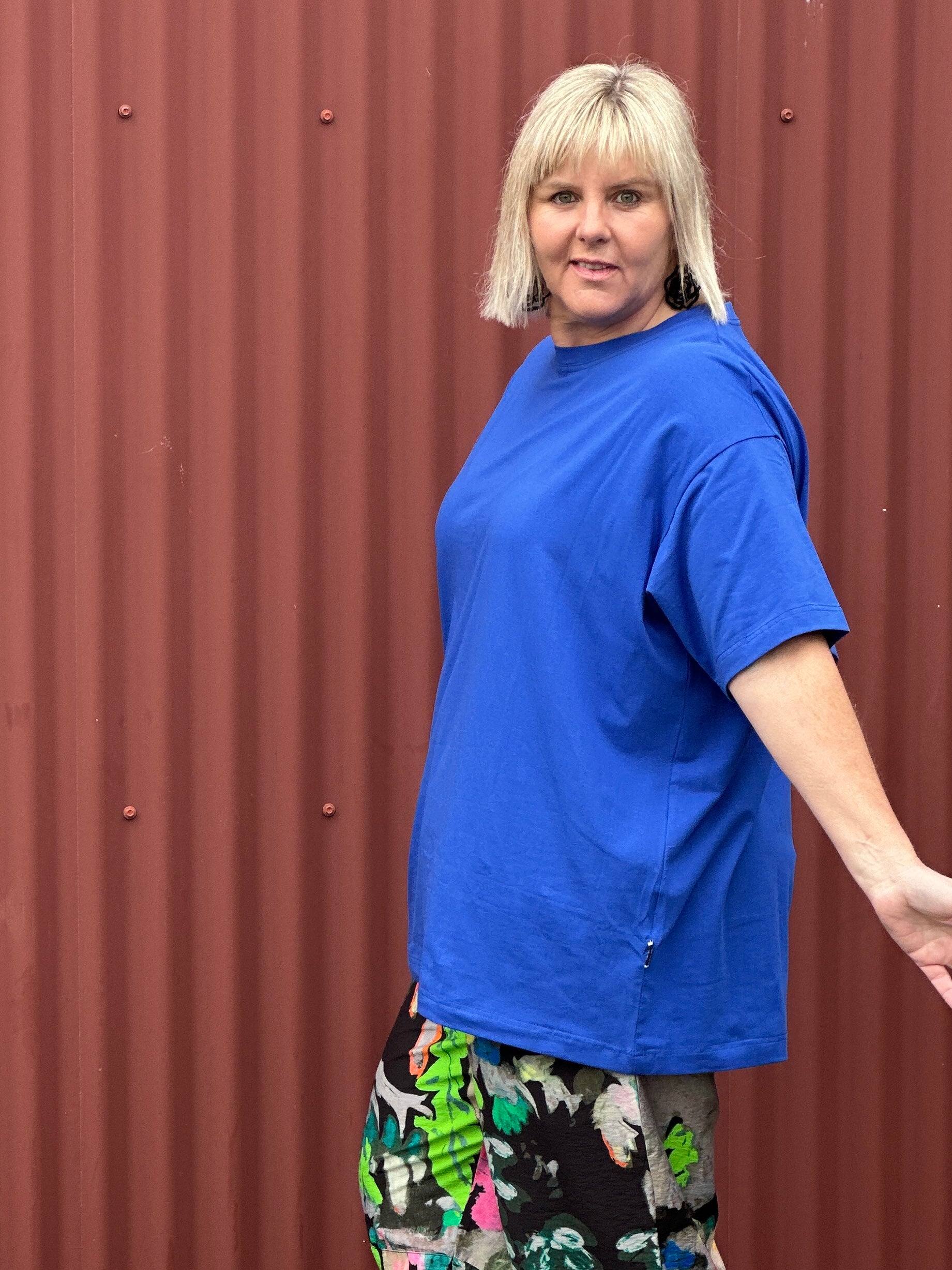 Oversized Box Tee - Colbolt